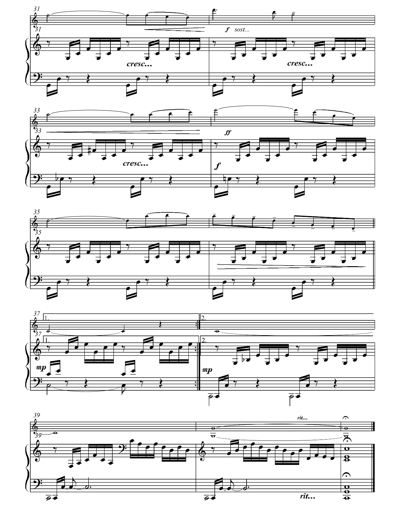 Ave Maria sheet music 4