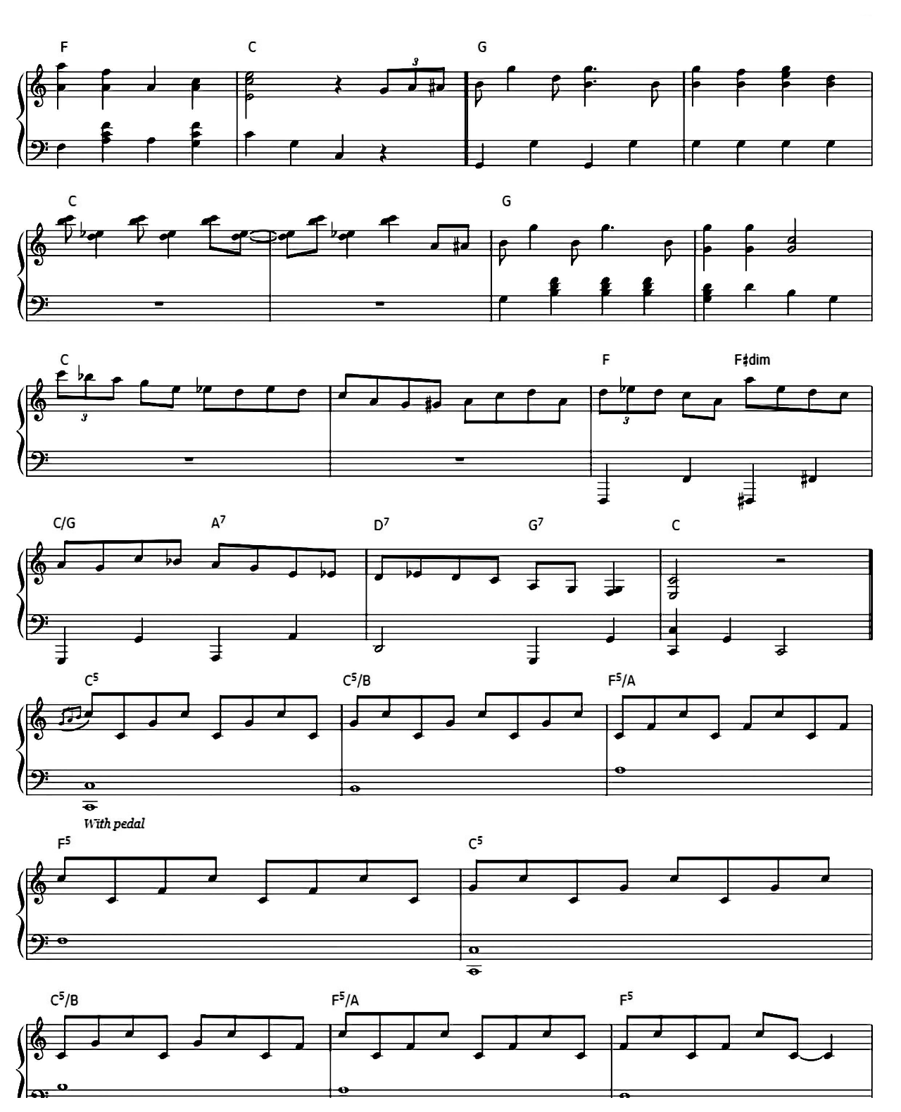 Root Beer Rag sheet music 8
