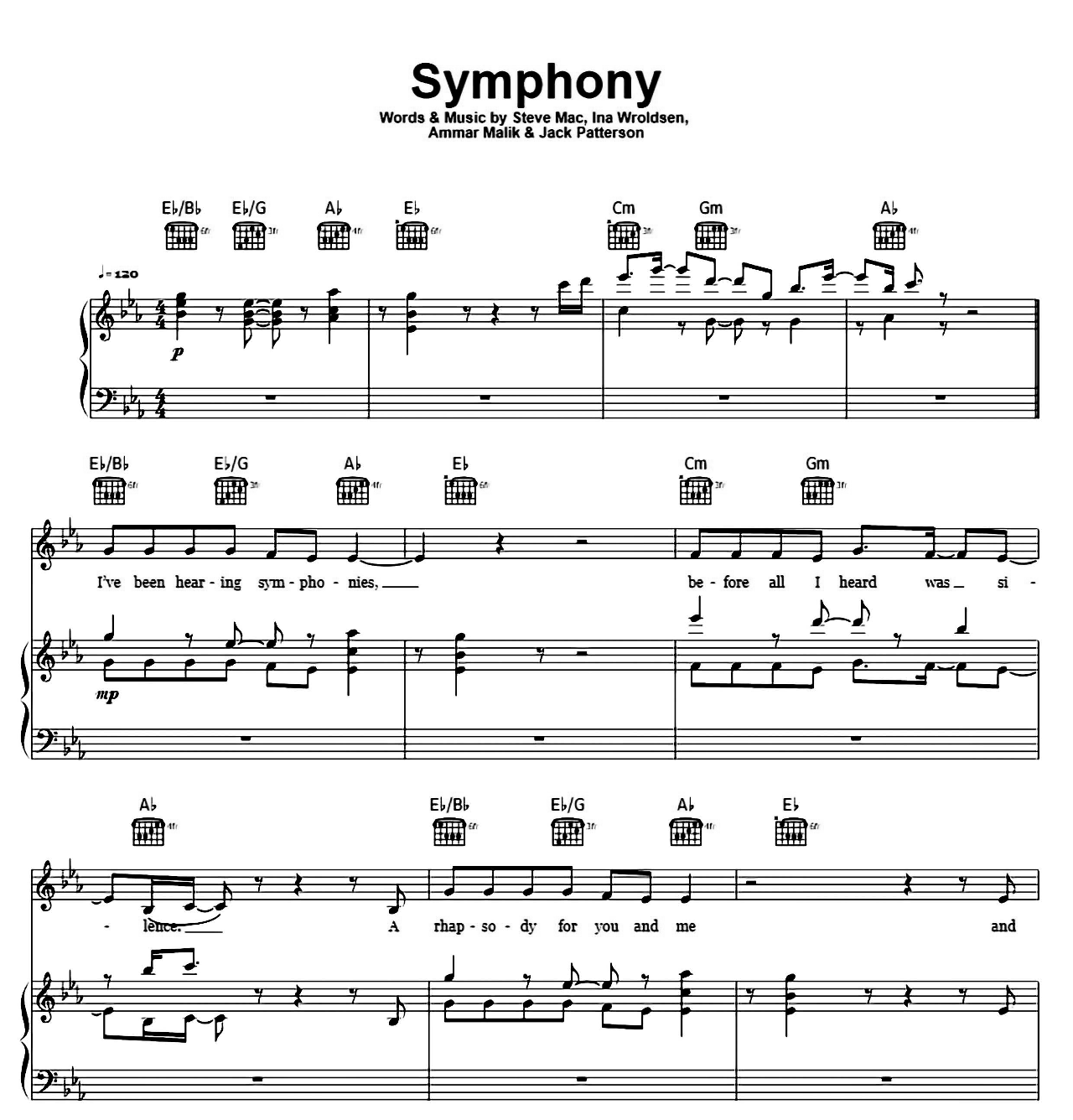 Symphony No. 5 (1st Movement) sheet music