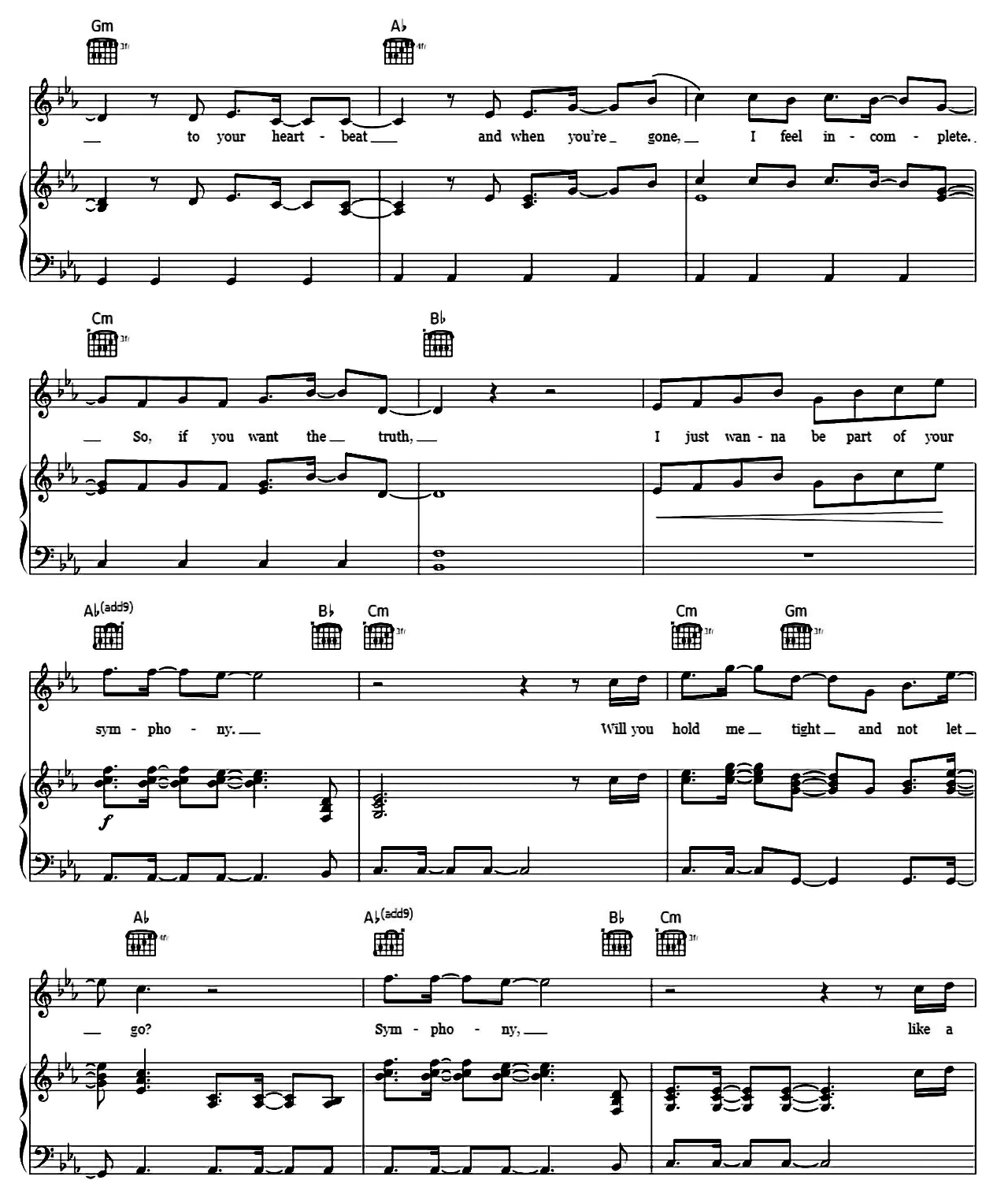 Symphony No. 5 (1st Movement) sheet music 3