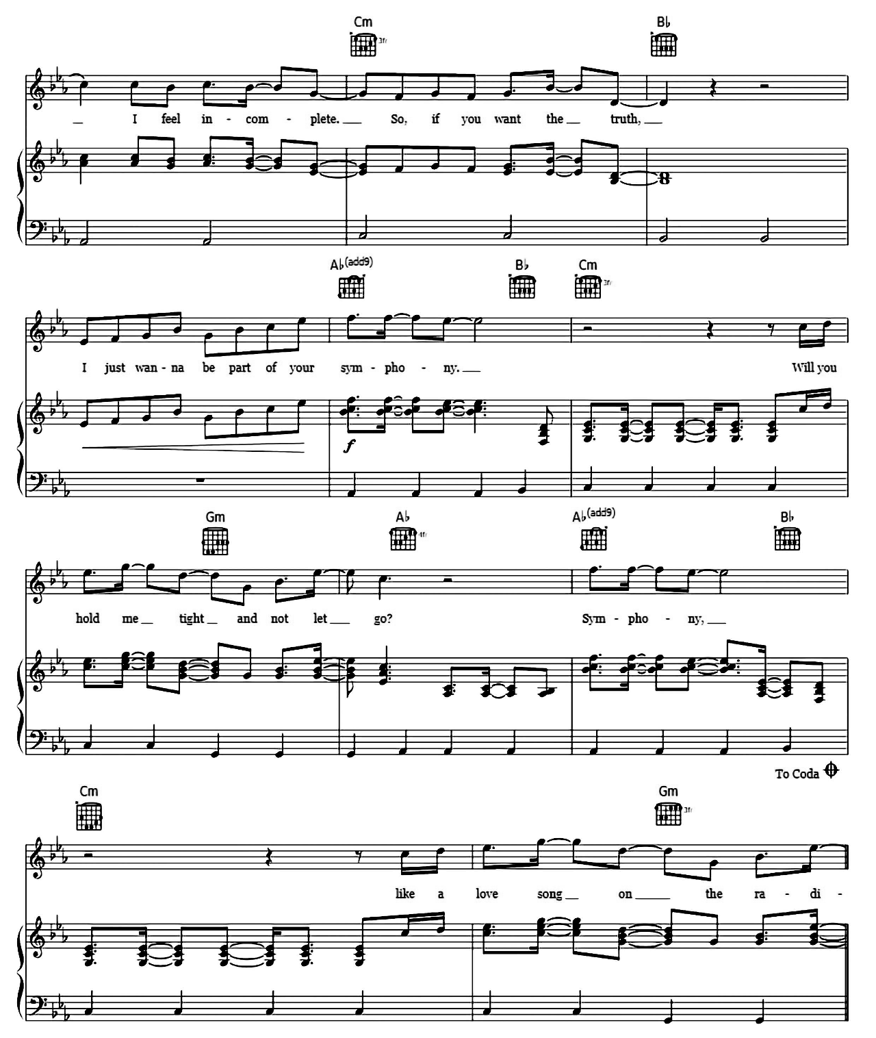 Symphony No. 5 (1st Movement) sheet music 6