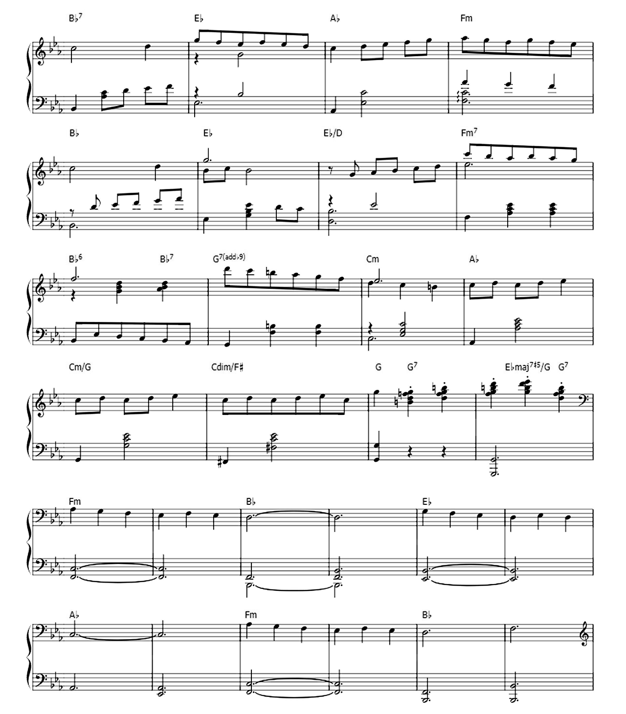 Planetarium sheet music 6
