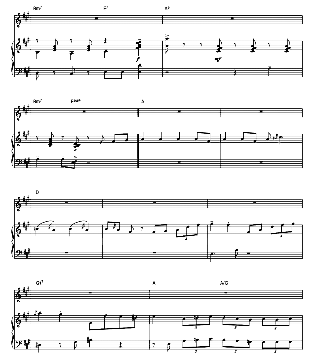 My Baby Just Cares For Me sheet music 6