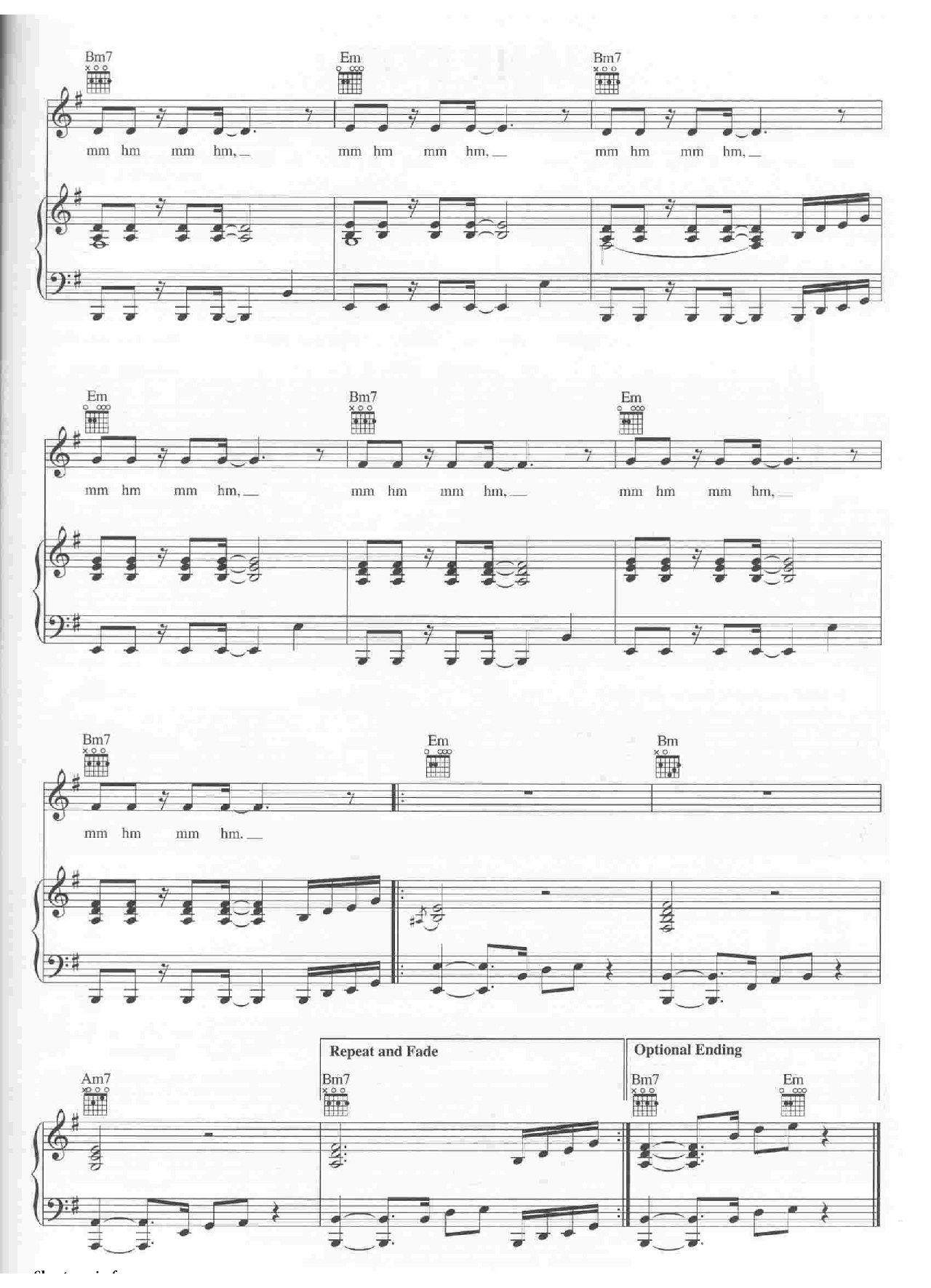 A Womans Worth sheet music 7