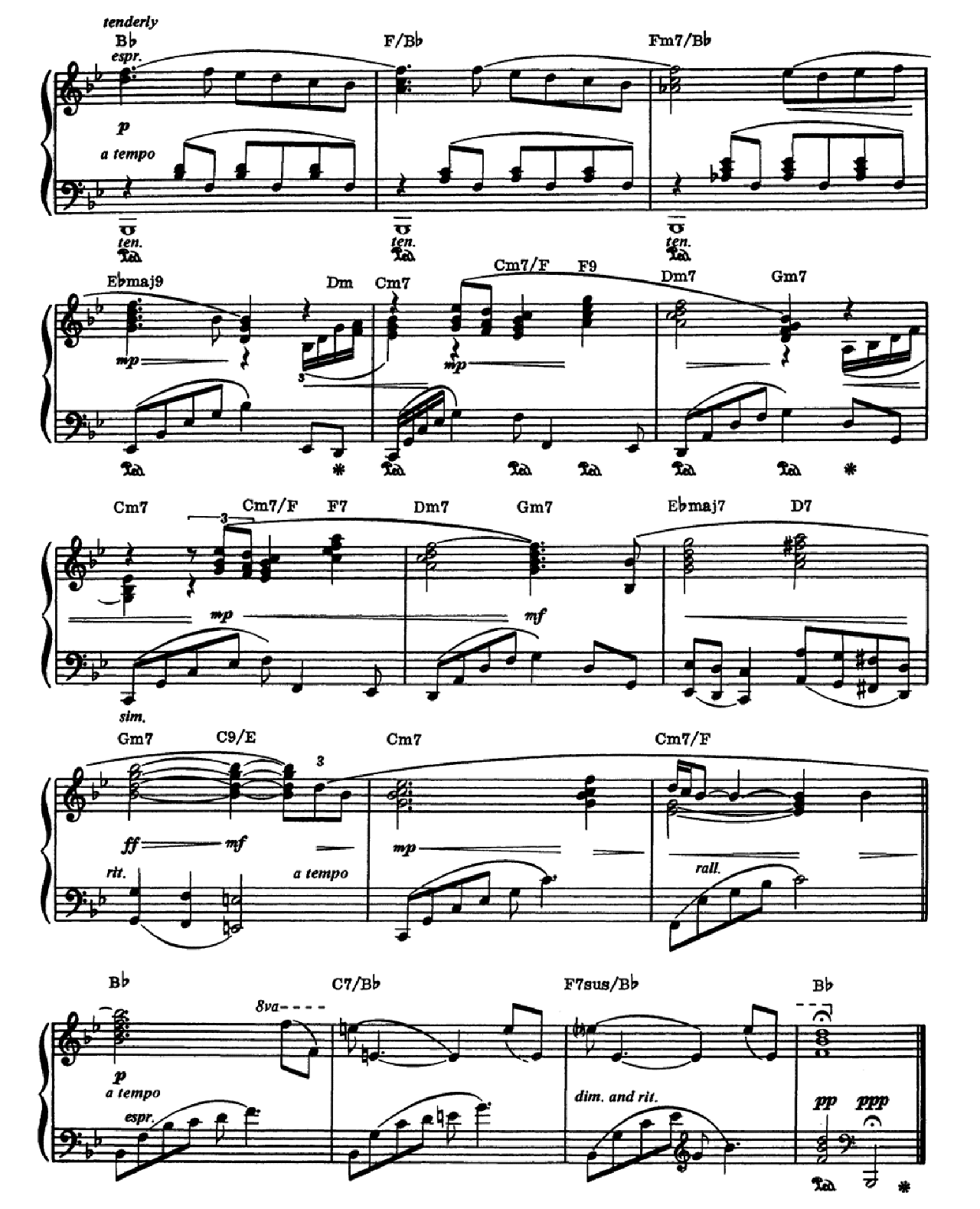 Through The Eyes Of Love (from Ice Castles) sheet music 3