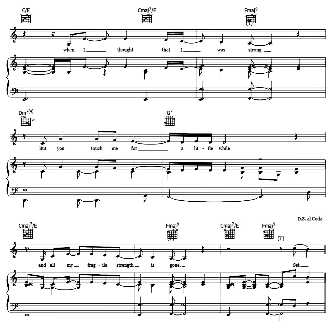 Gravity sheet music 5