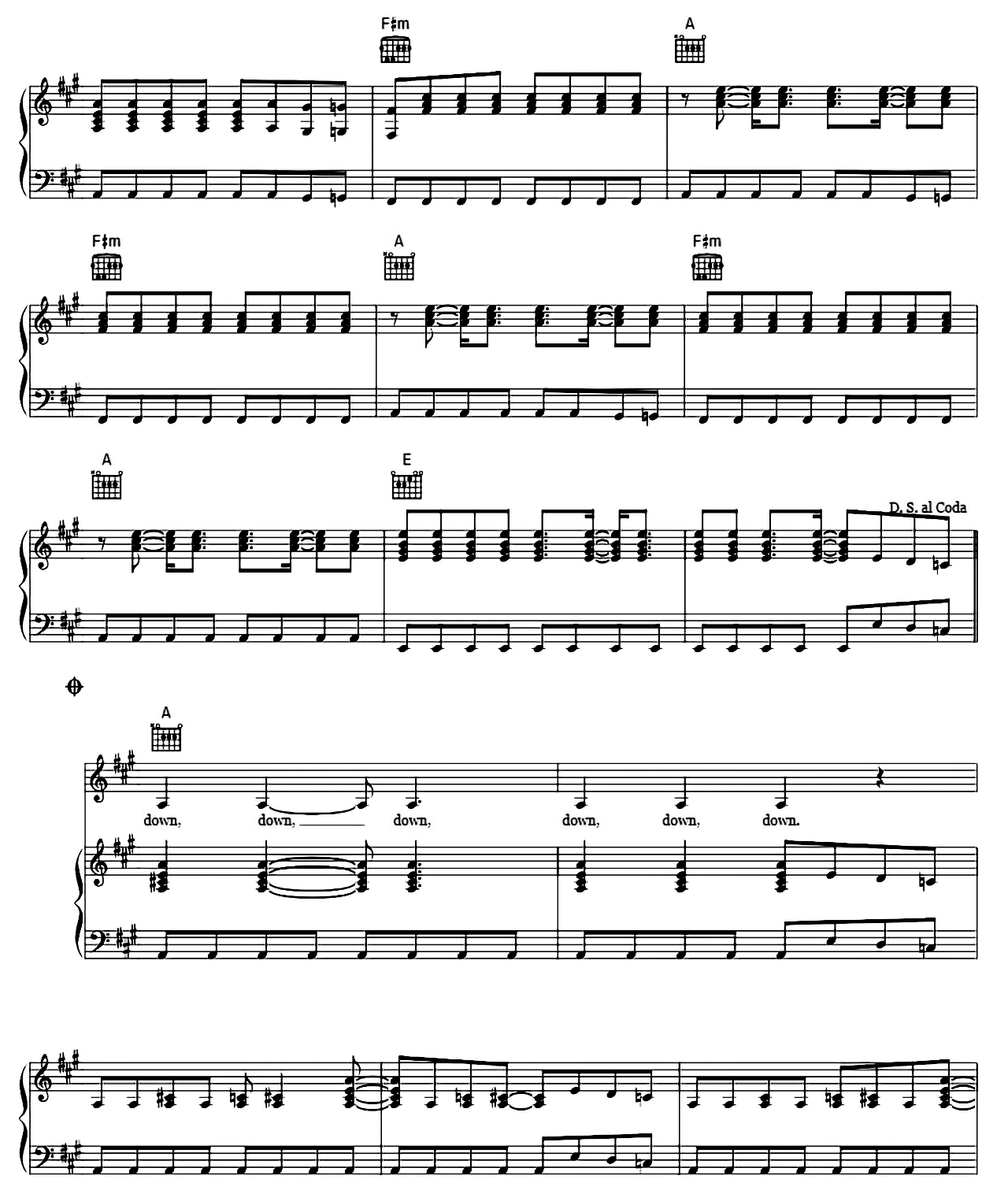 Don't Bring Me Down sheet music 6