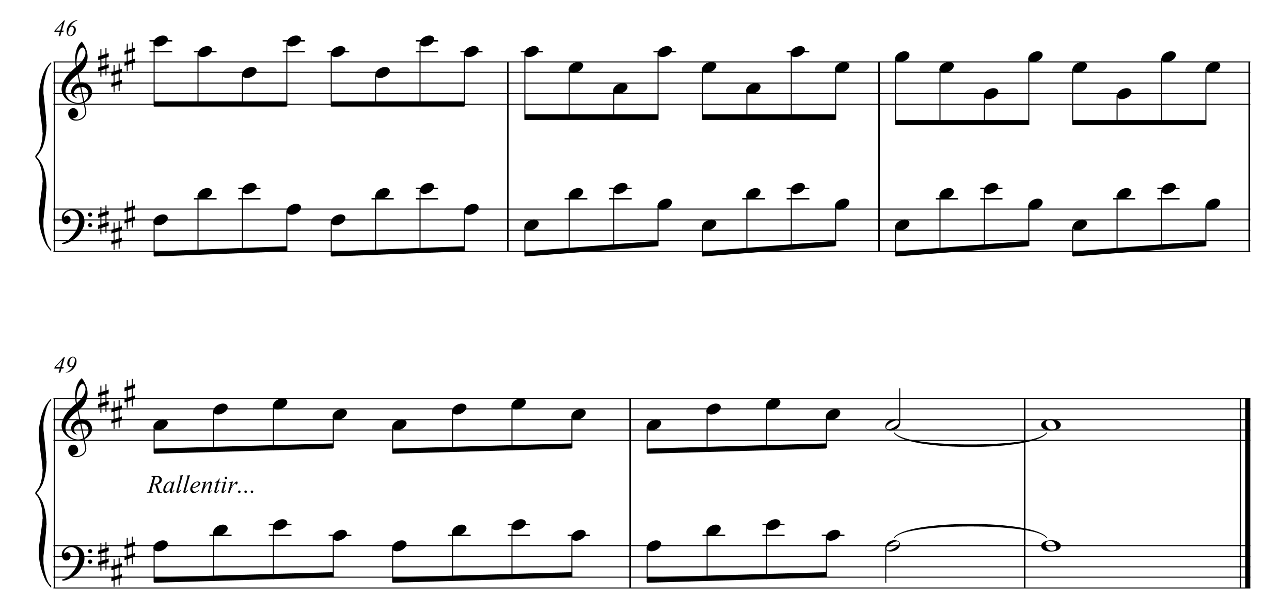 La Longue Route (from Tabarly) sheet music 3