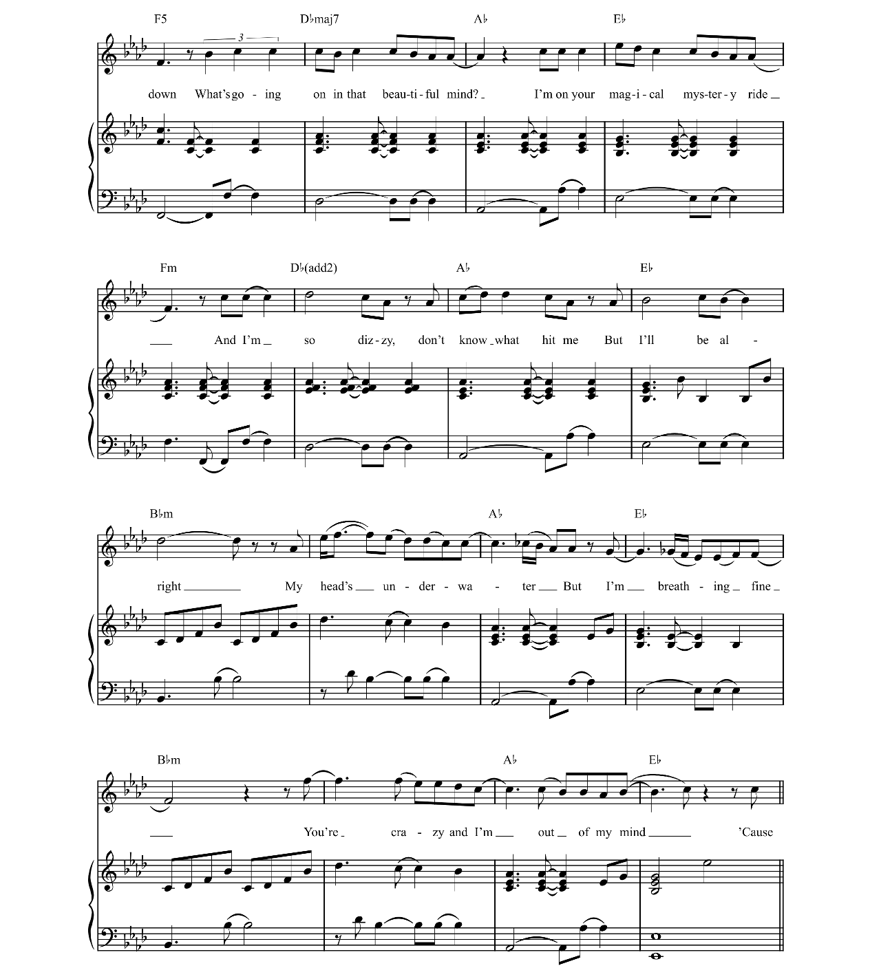 All Of Me sheet music 2