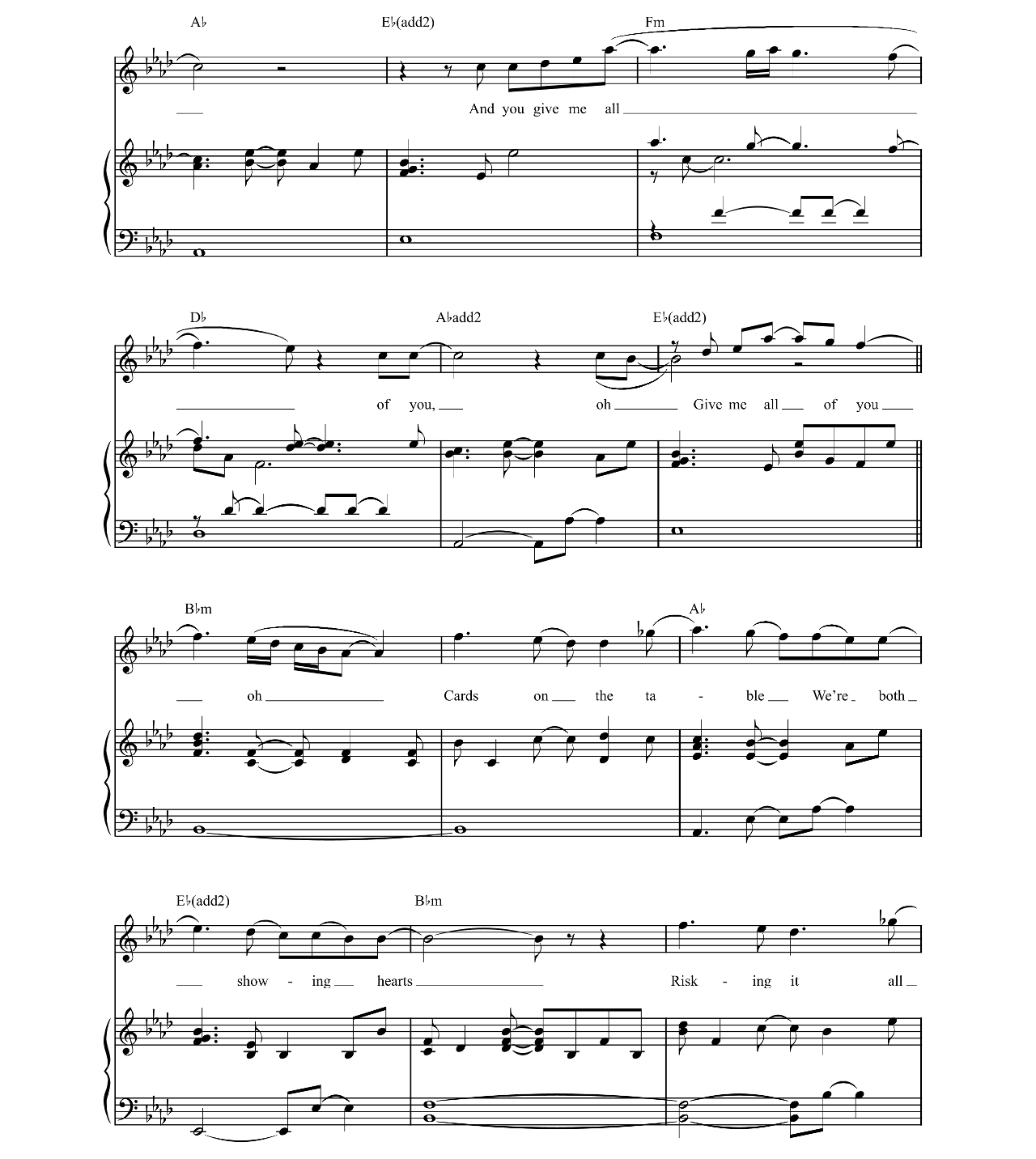 All Of Me sheet music 8