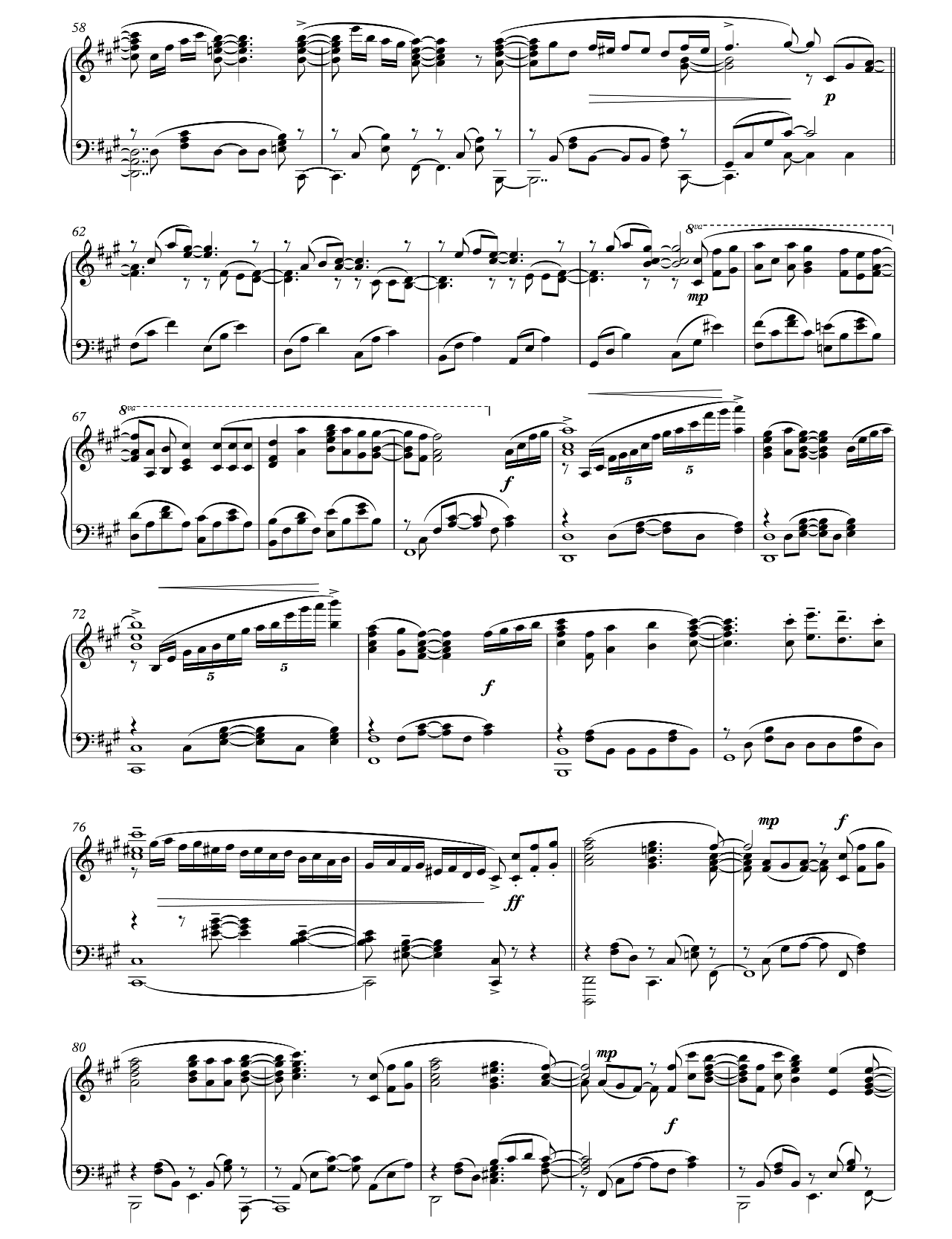 Blue Bird sheet music 3