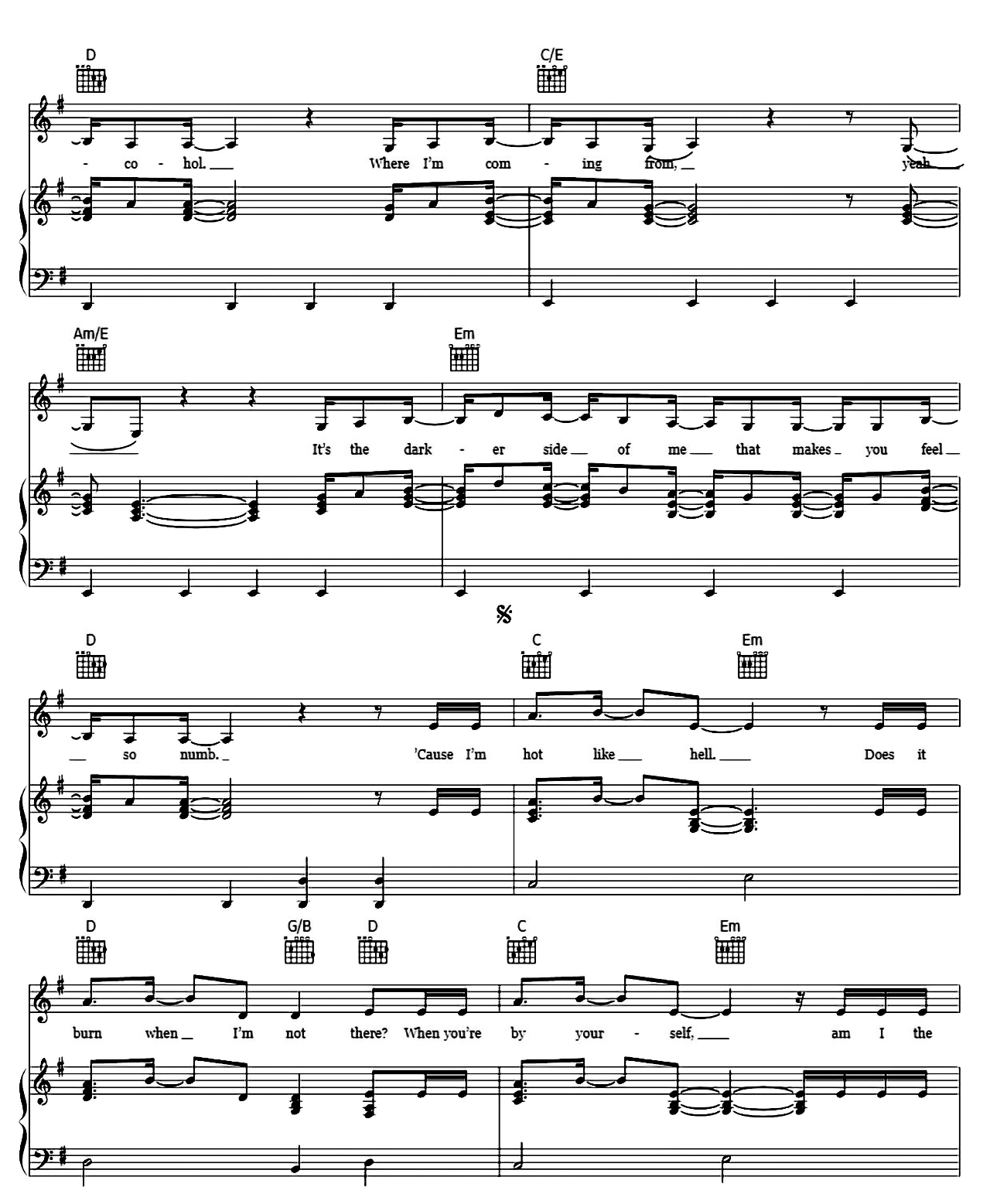 Hotter Than Hell sheet music 3