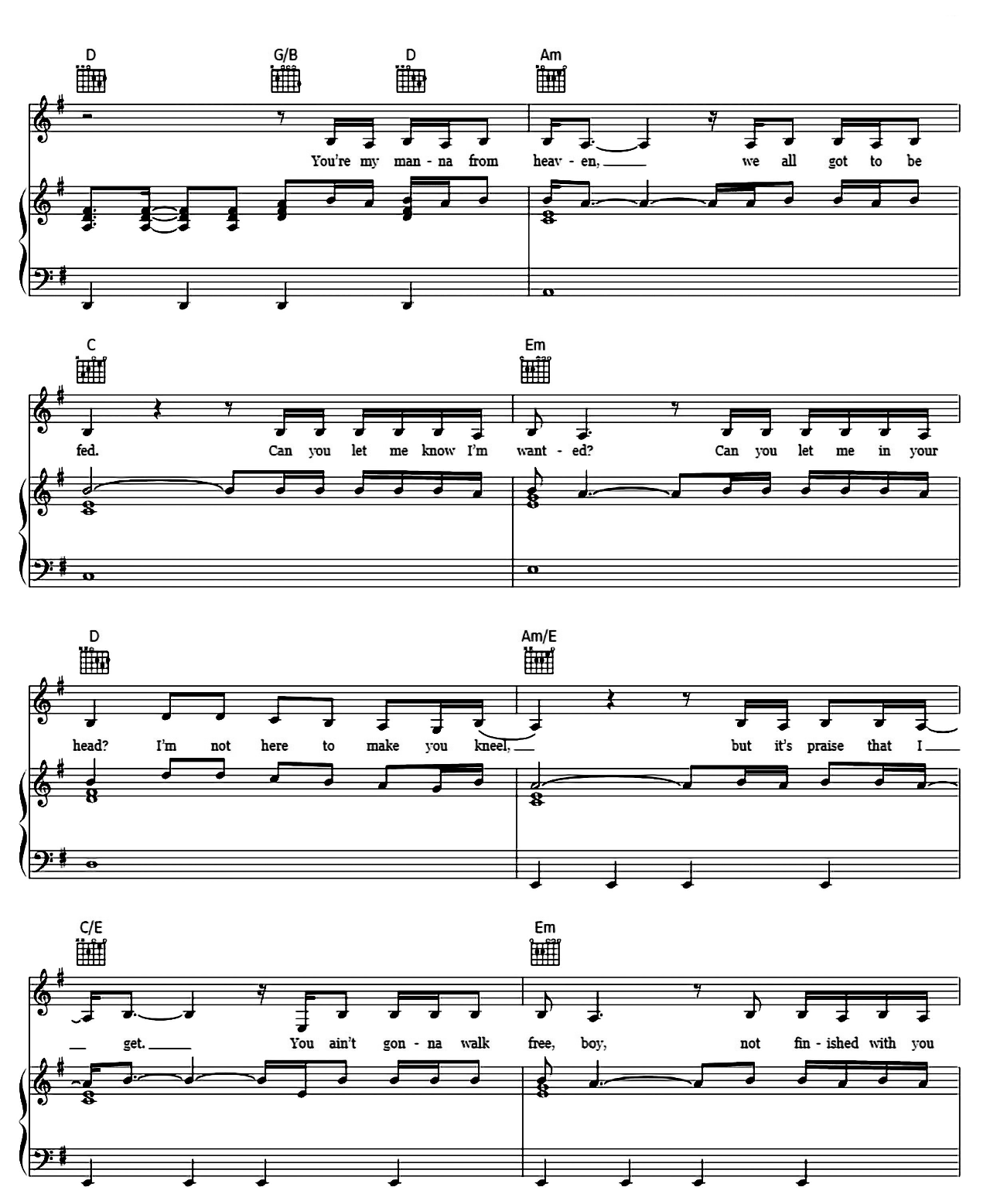 Hotter Than Hell sheet music 5