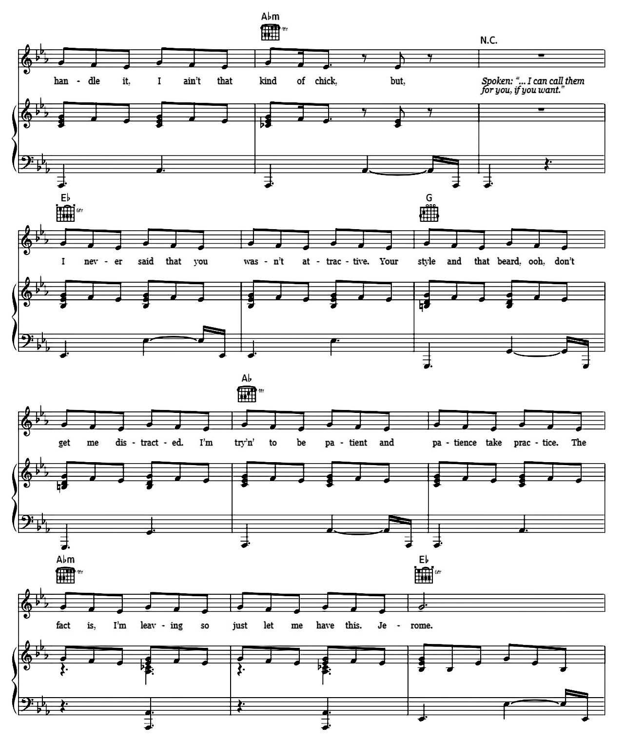 Jerome sheet music 5