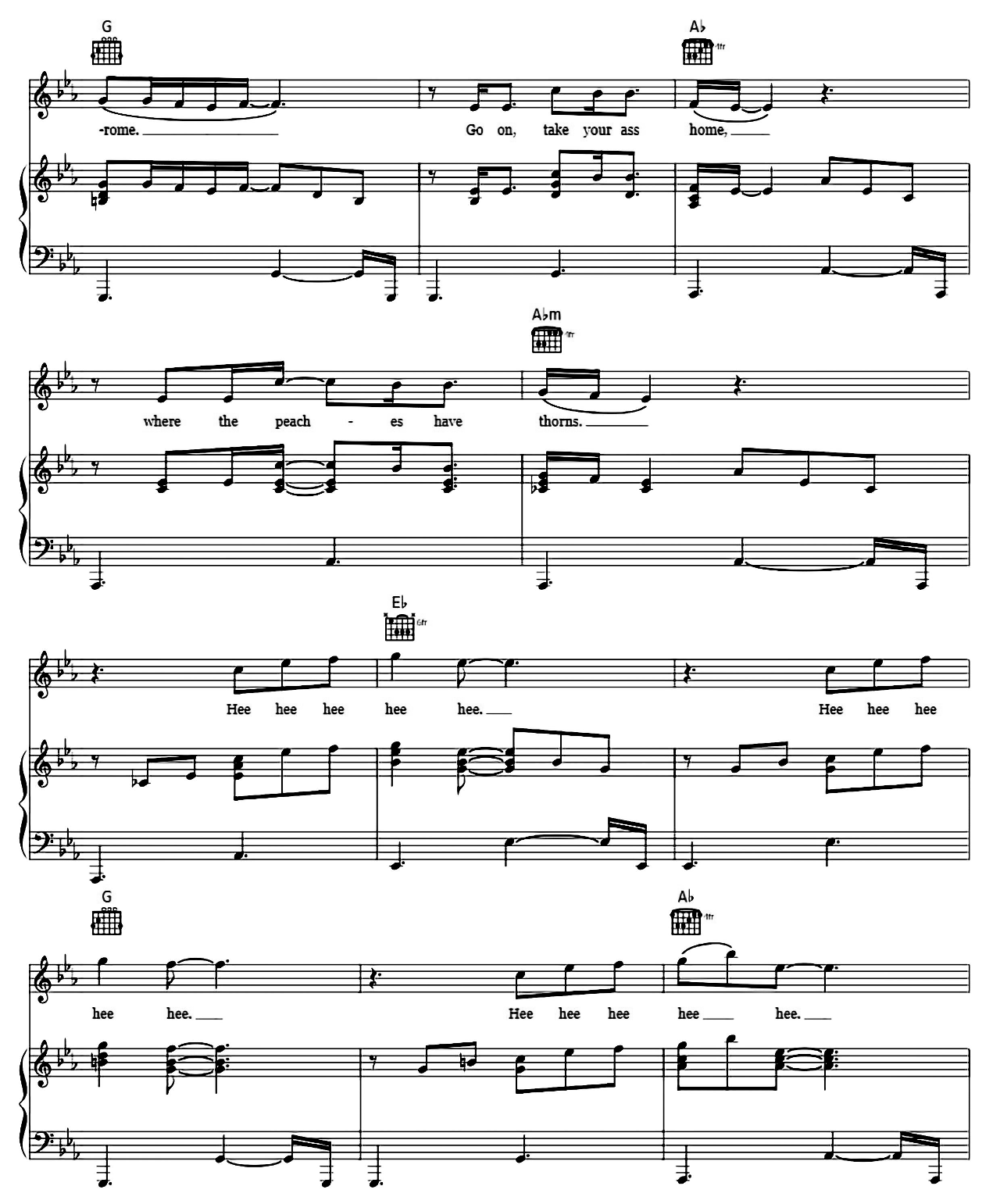 Jerome sheet music 7