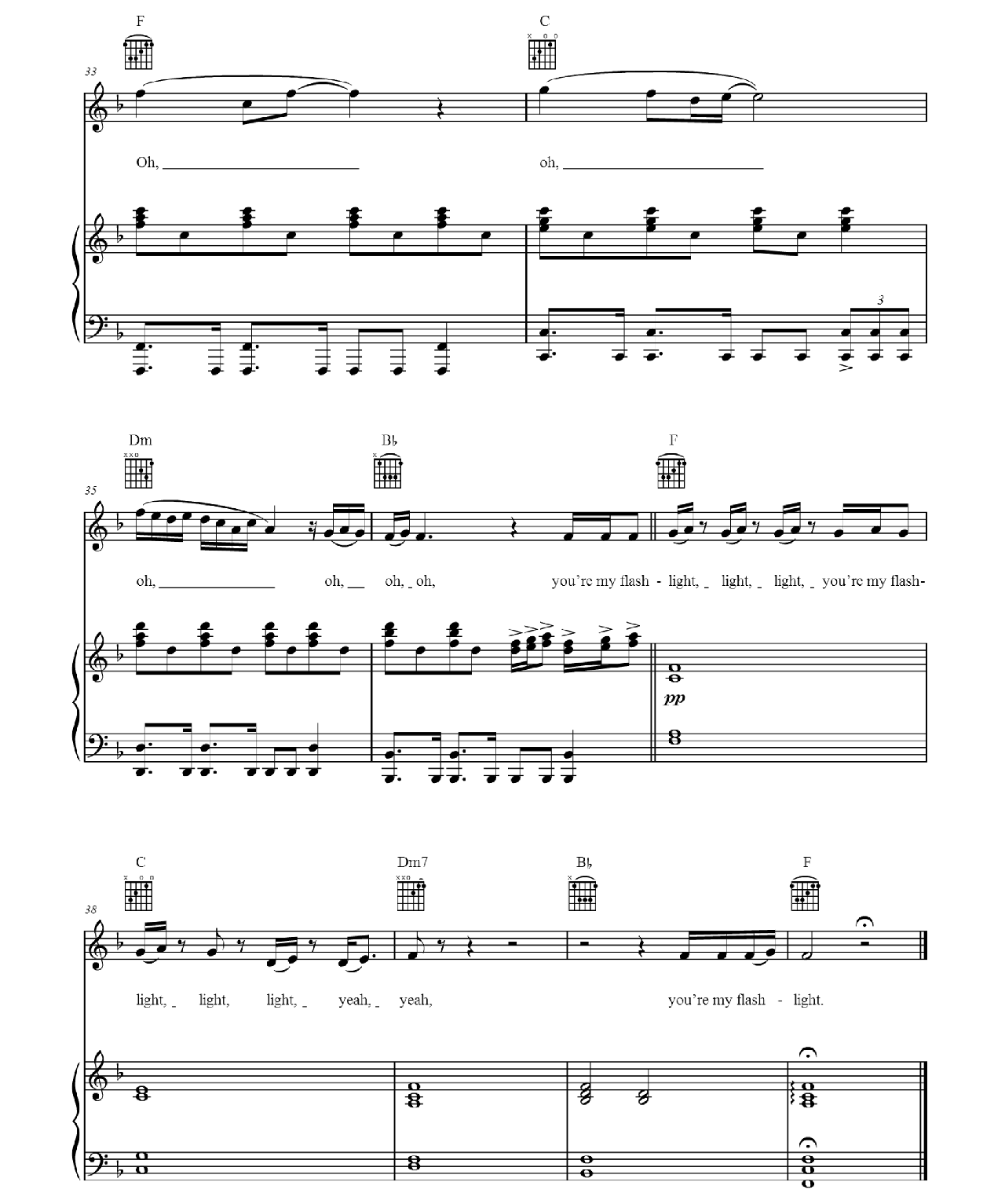 Flashlight sheet music 5