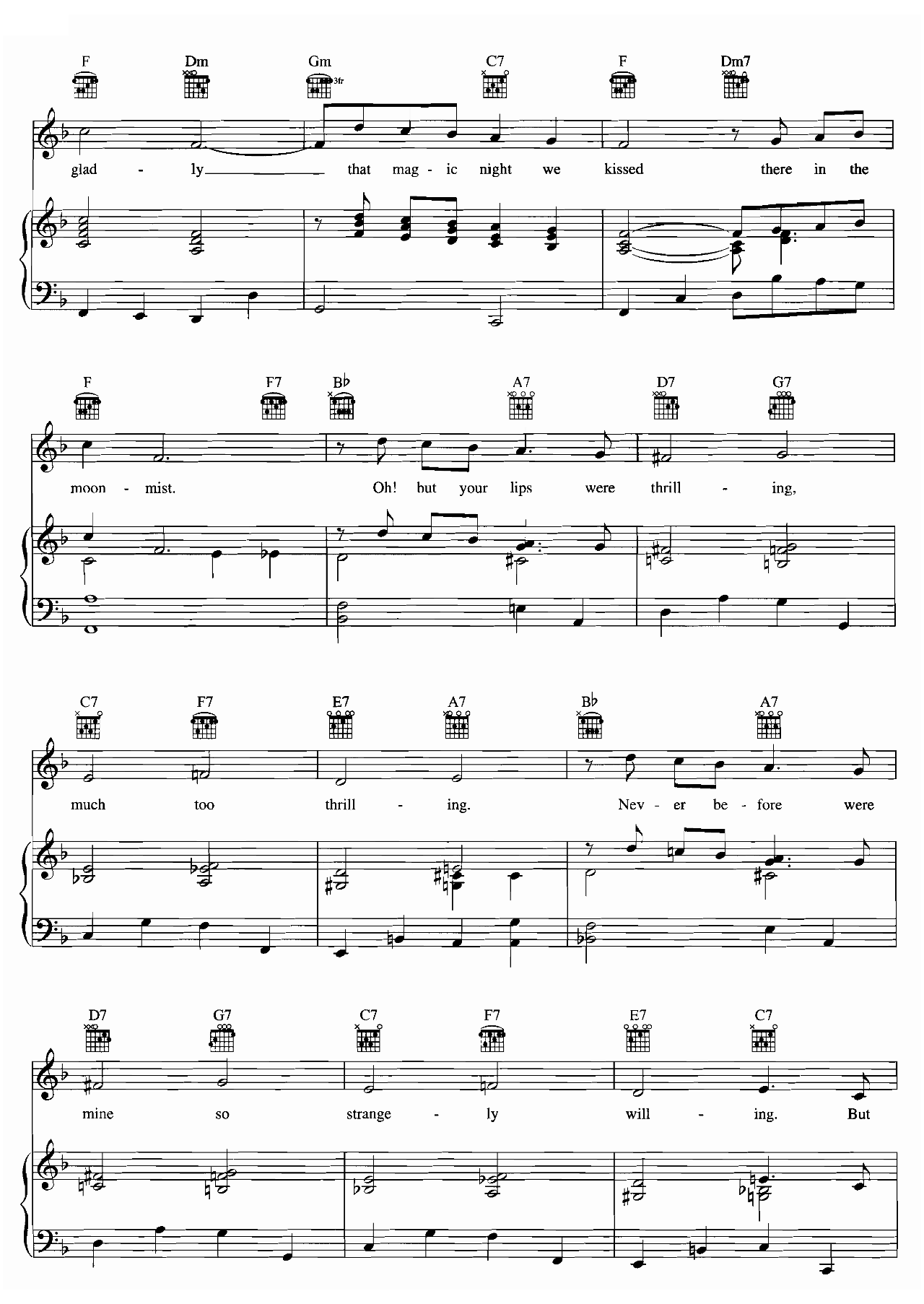 Heart And Soul sheet music 3