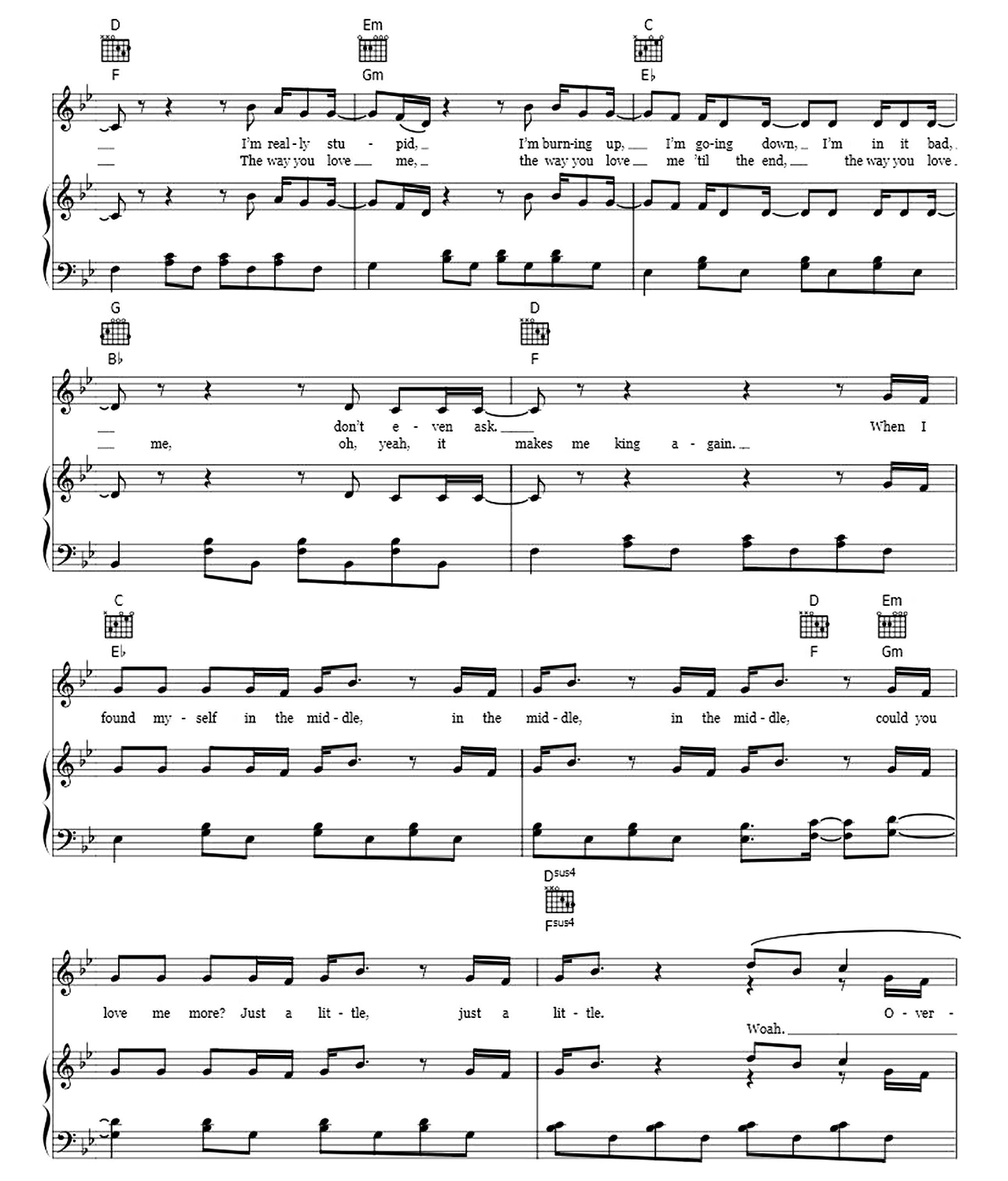OK sheet music 2