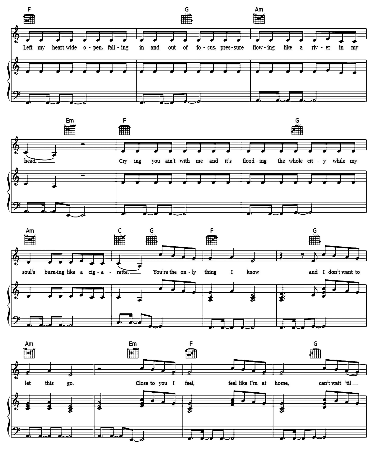Last Dance sheet music 4