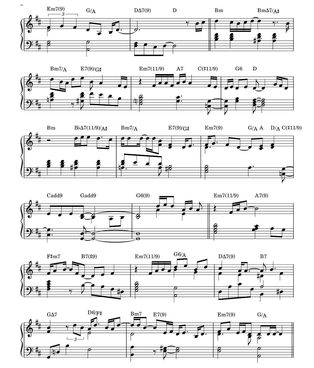Don't Let Me Be Lonely Tonight sheet music 2
