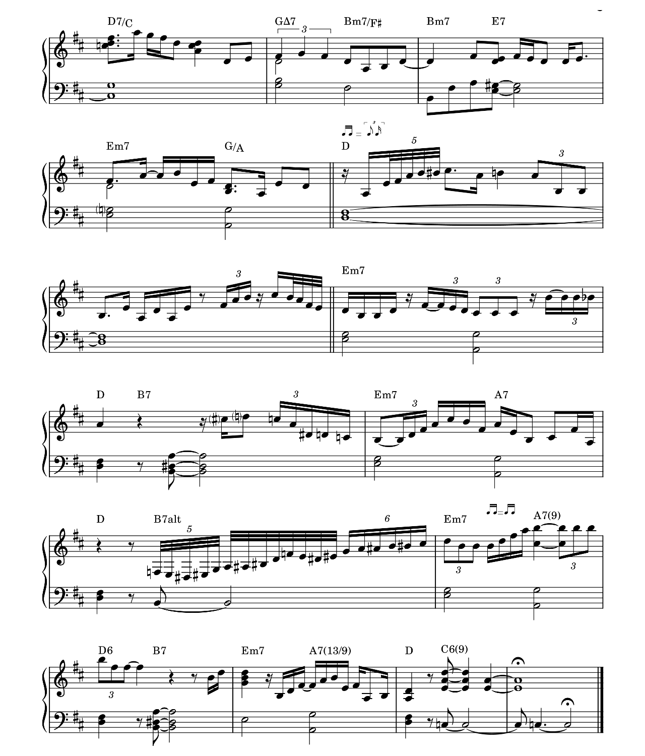 Don't Let Me Be Lonely Tonight sheet music 3
