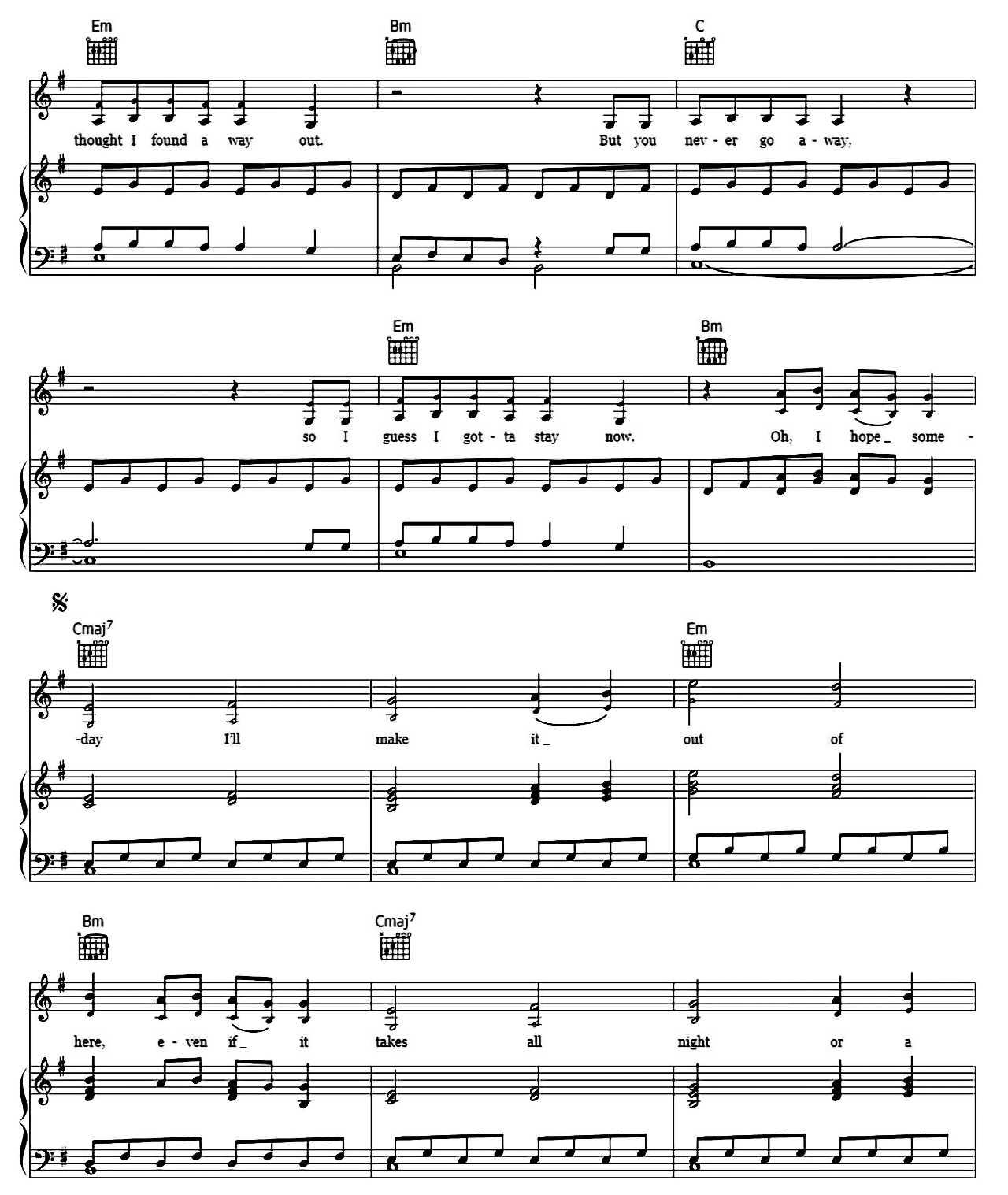 Lovely (from 13 Reasons Why) sheet music 2