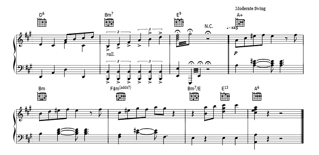 A Lovely Night sheet music 9