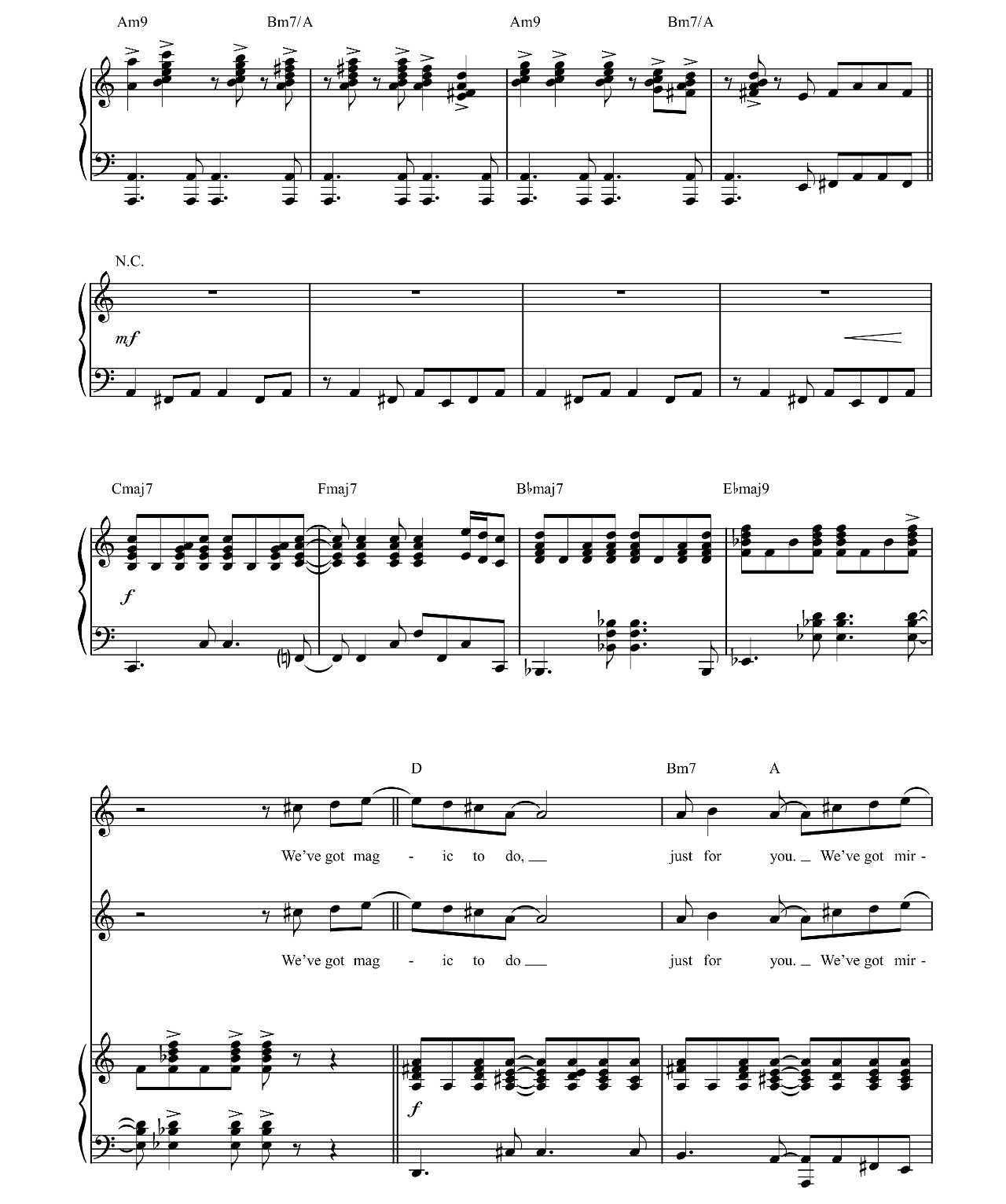 Magic To Do (from Pippin) sheet music 6