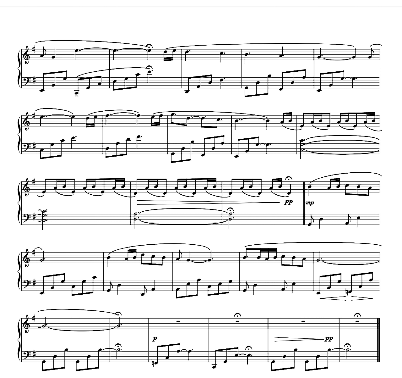 Nobody Knows sheet music 3