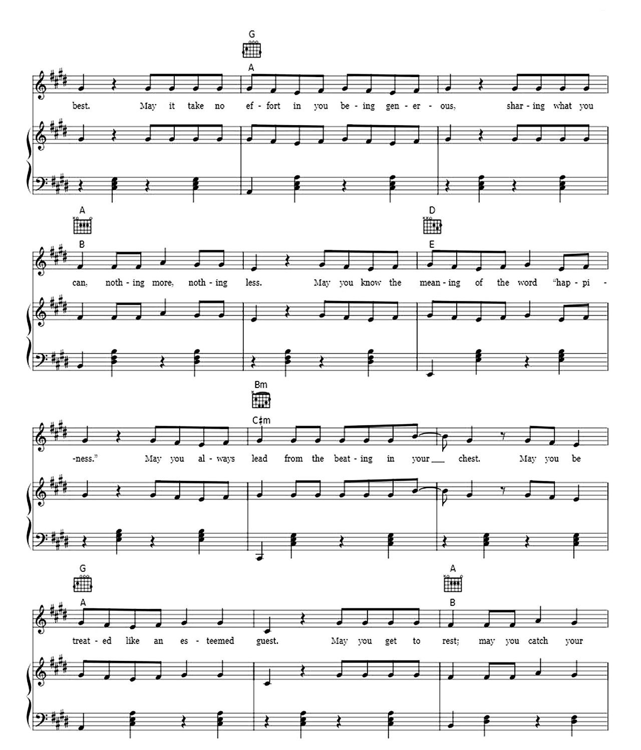 Have It All sheet music 2