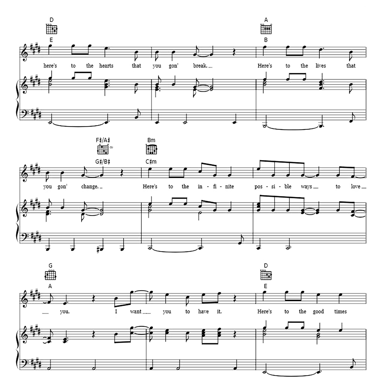 Have It All sheet music 4