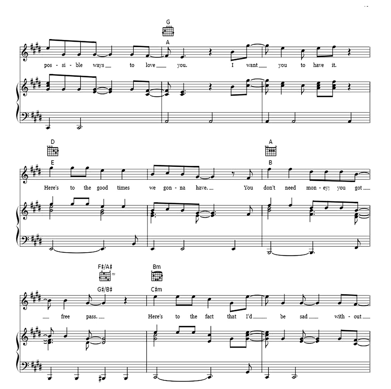 Have It All sheet music 10