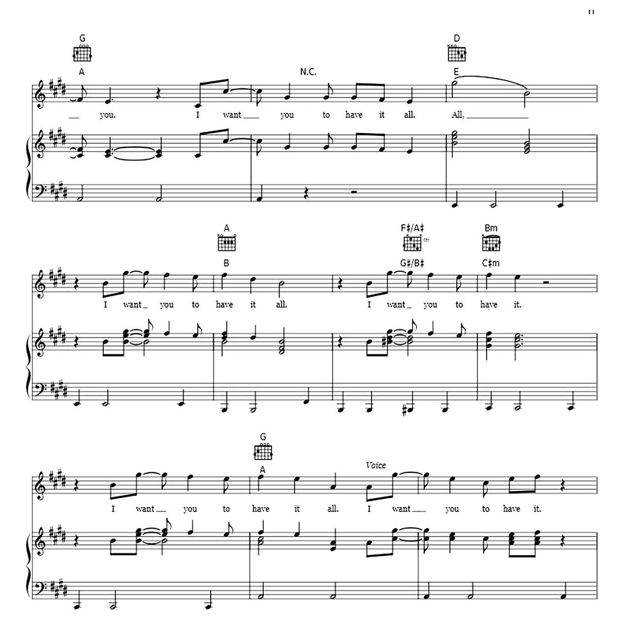 Have It All sheet music 11