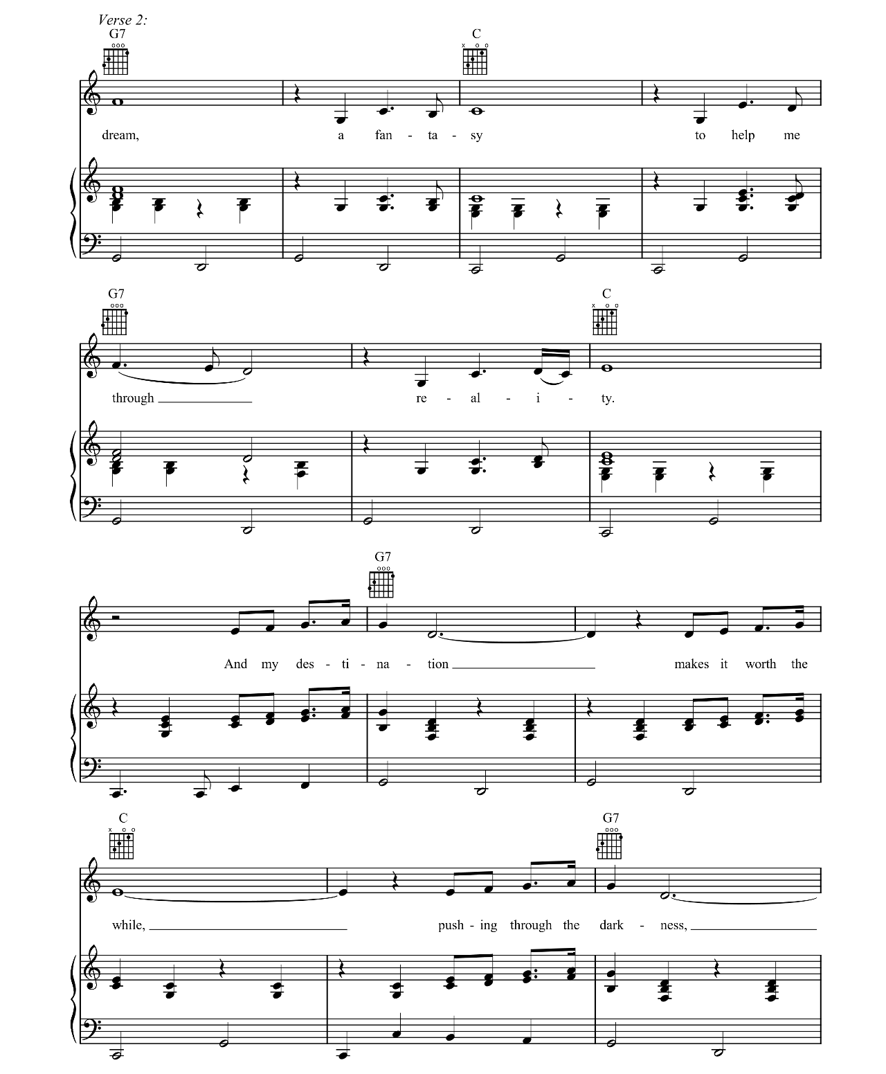 I Have A Dream sheet music 4