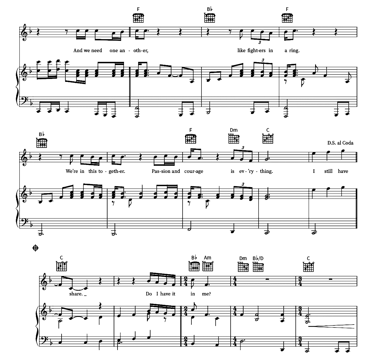 I Still Have Faith In You sheet music 5