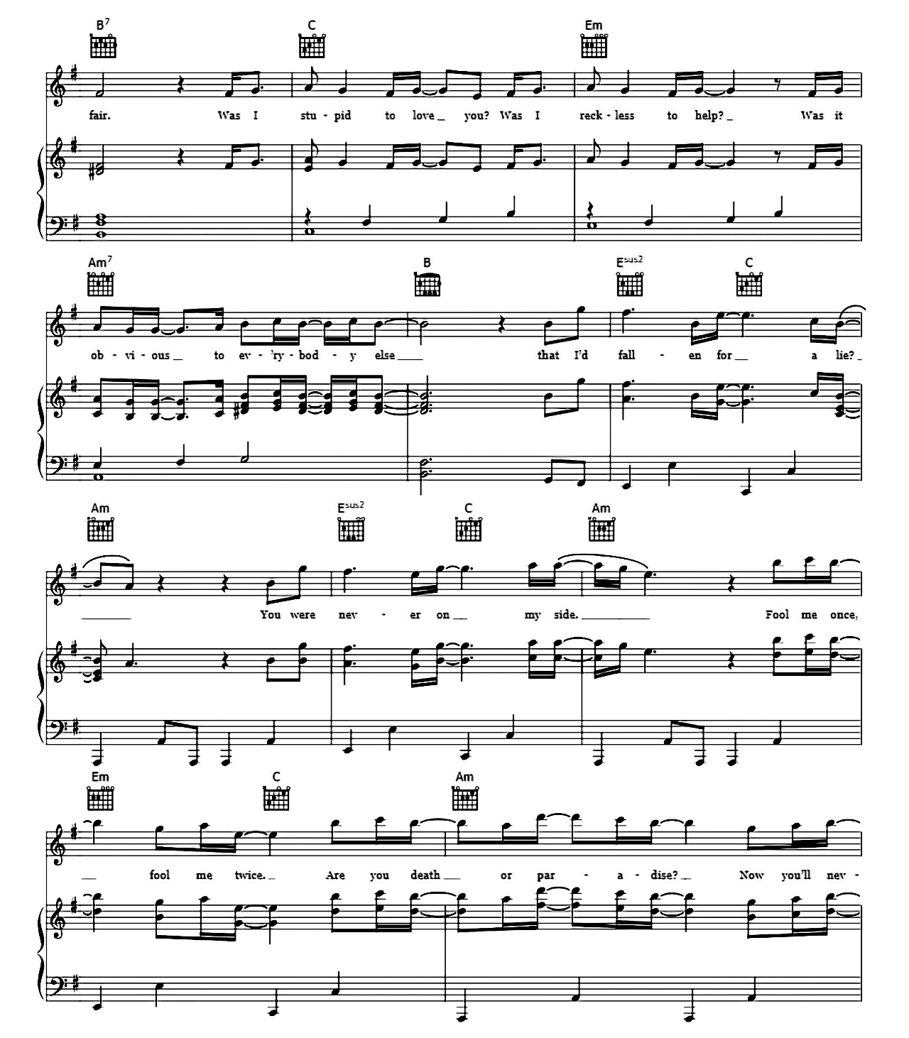 No Time To Die (from James Bond Soundtrack) sheet music 3