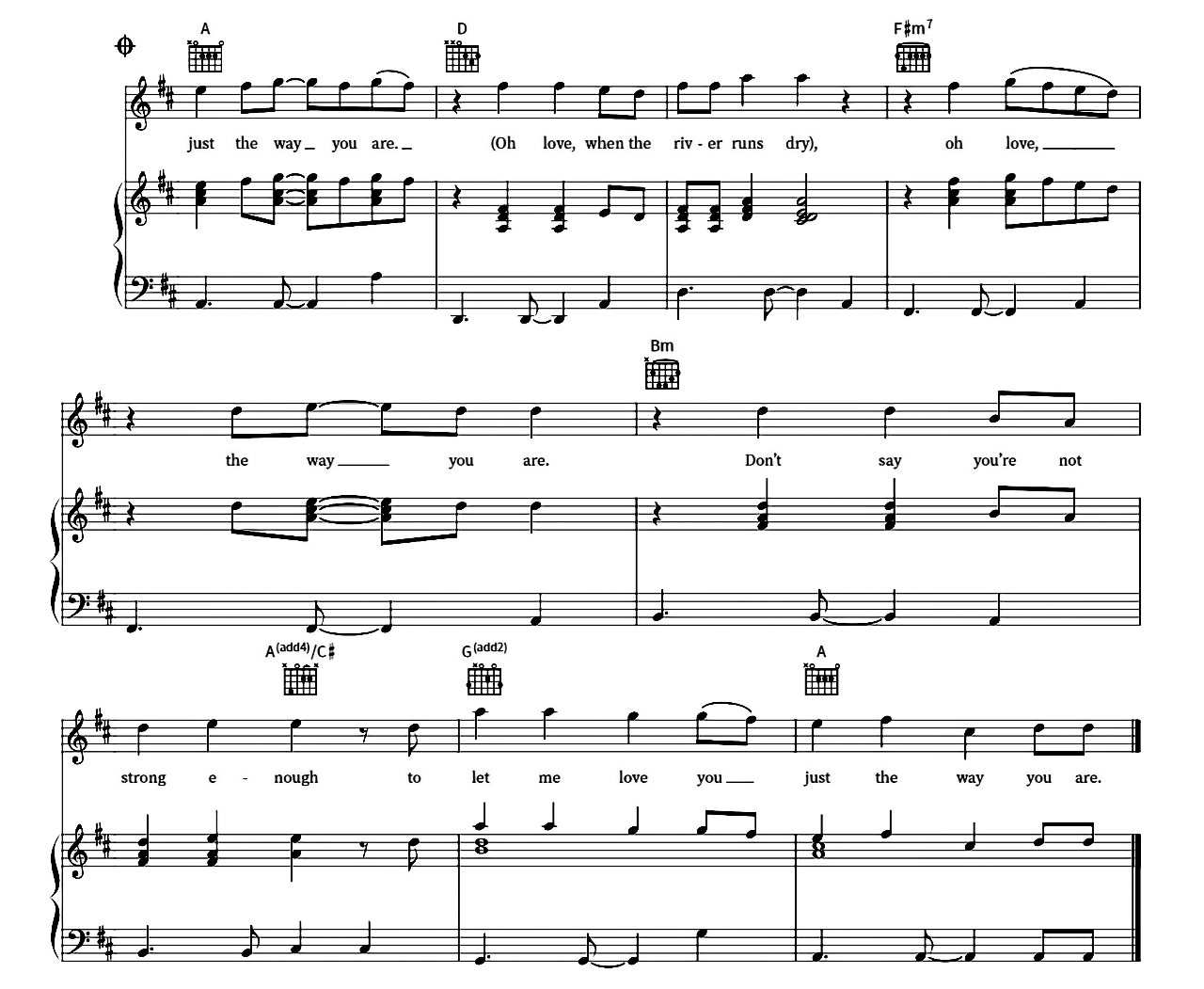 Blurry Eyes sheet music 5