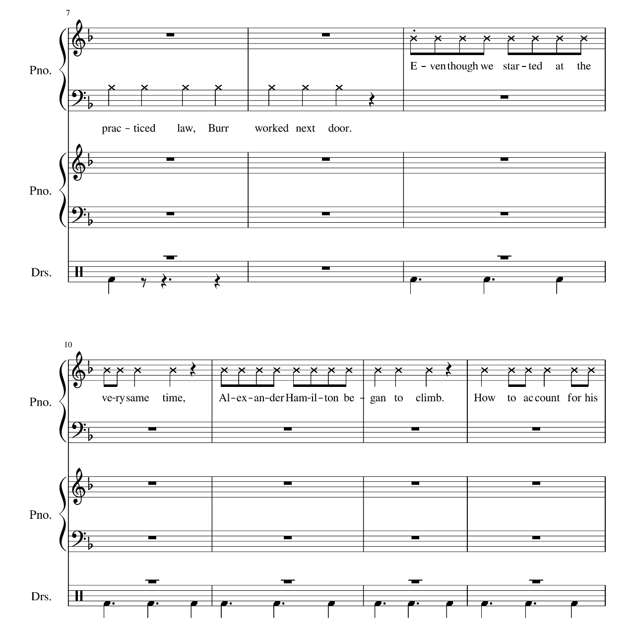 Non Stop sheet music 2