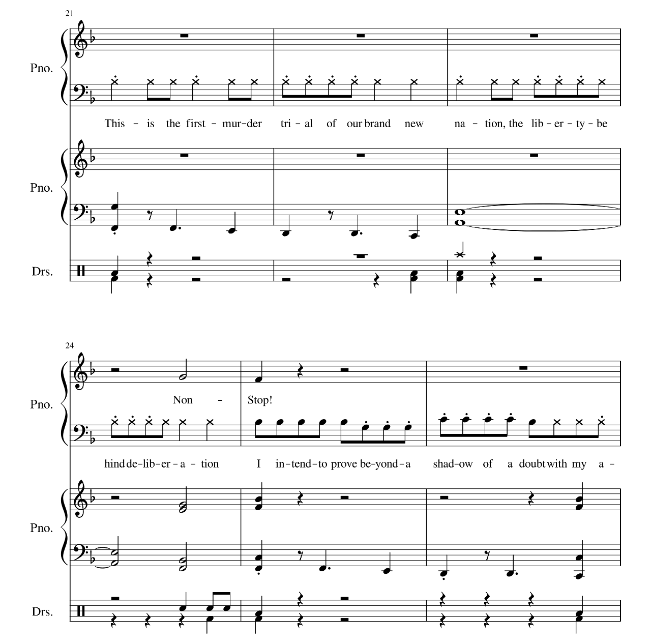 Non Stop sheet music 4