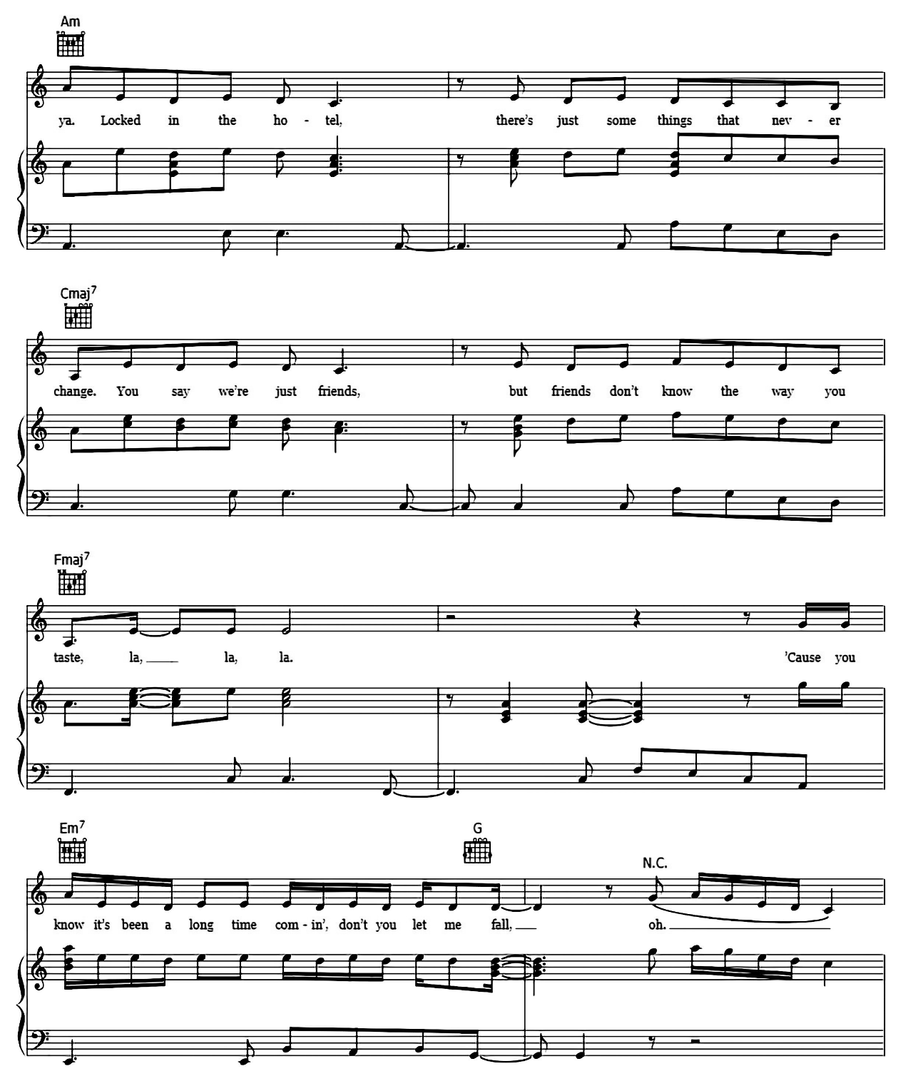 Senorita sheet music 5