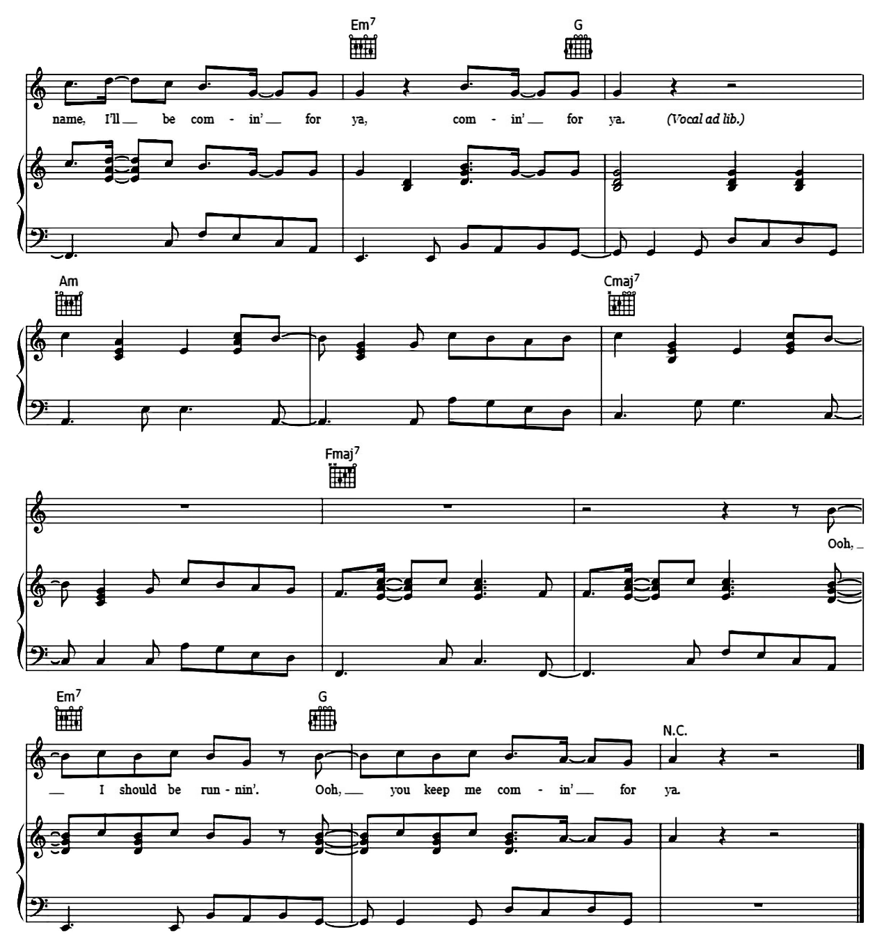 Senorita sheet music 7