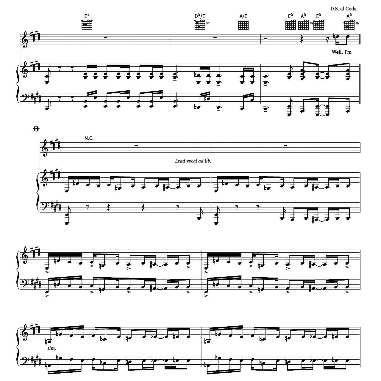 Back In Black sheet music 4