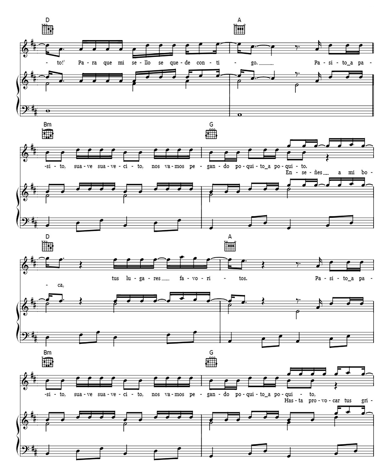 Despacito Remix sheet music 9