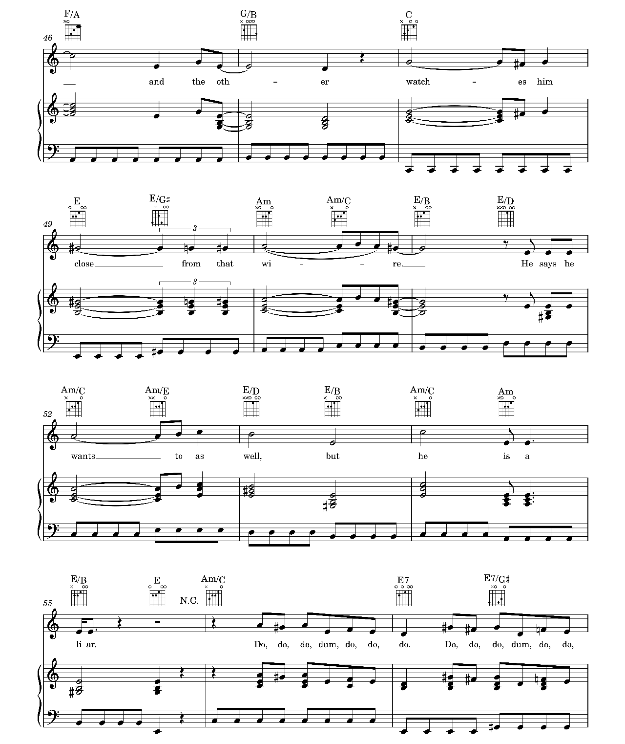 Two Birds sheet music 5