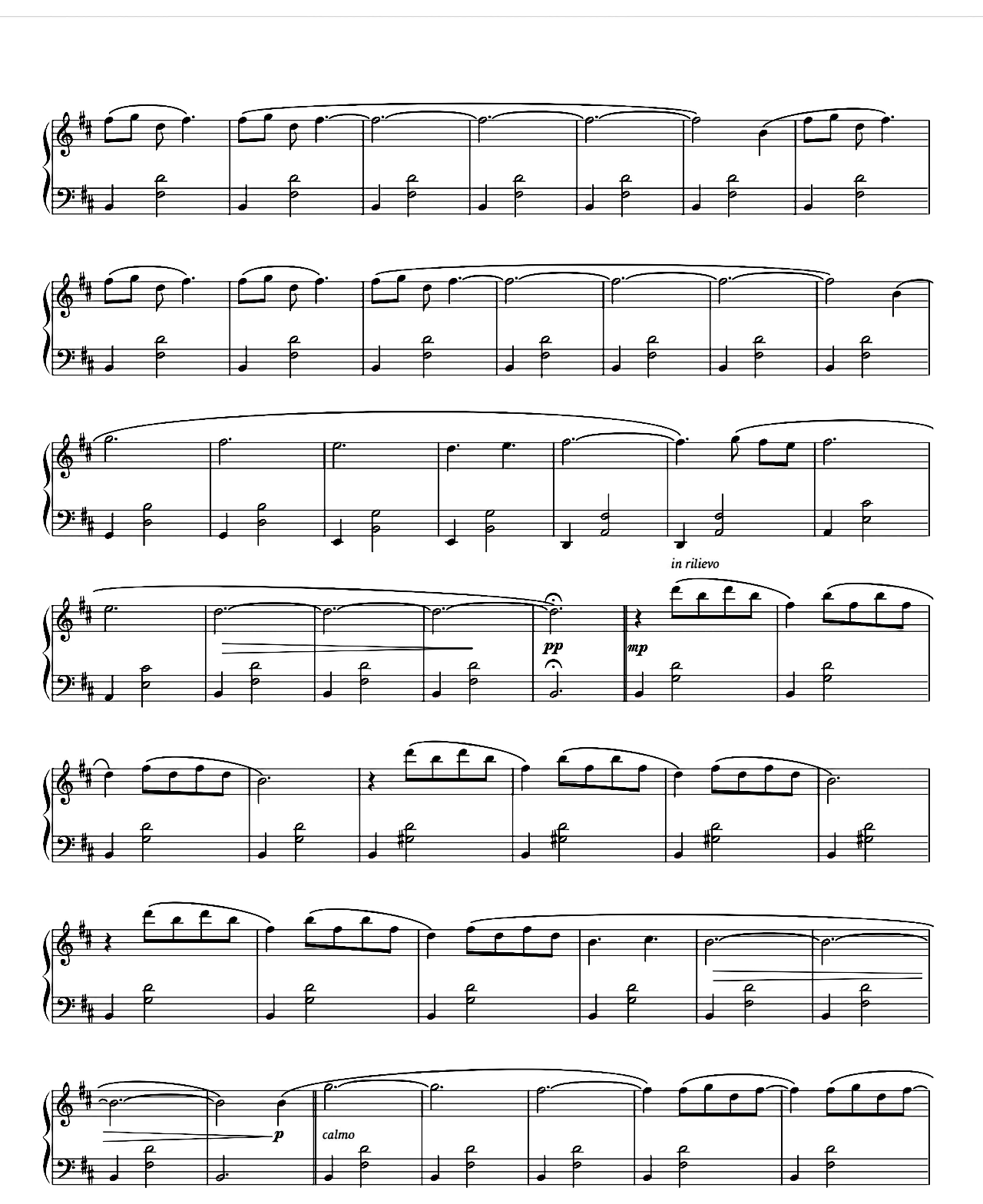 Wind Song sheet music 2