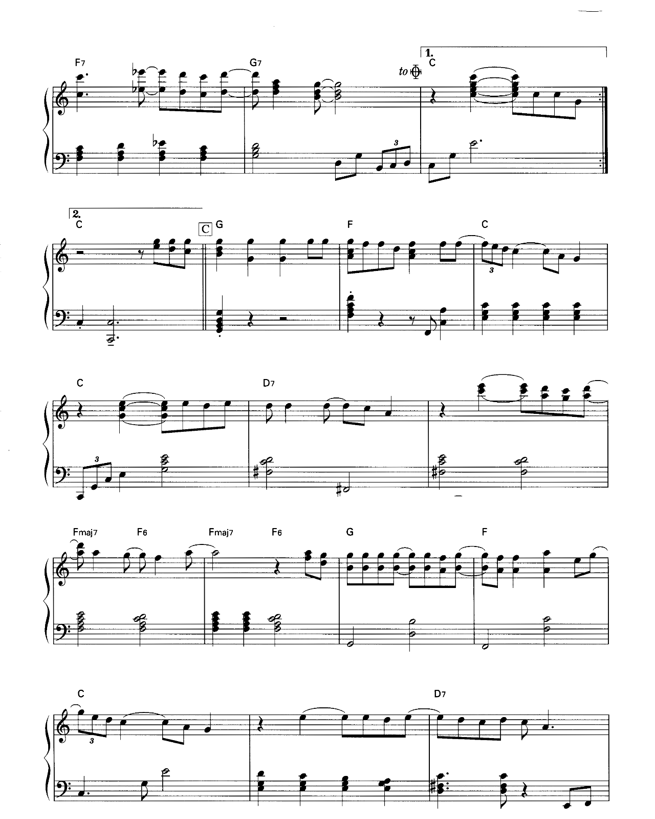 Only The Good Die Young sheet music 3