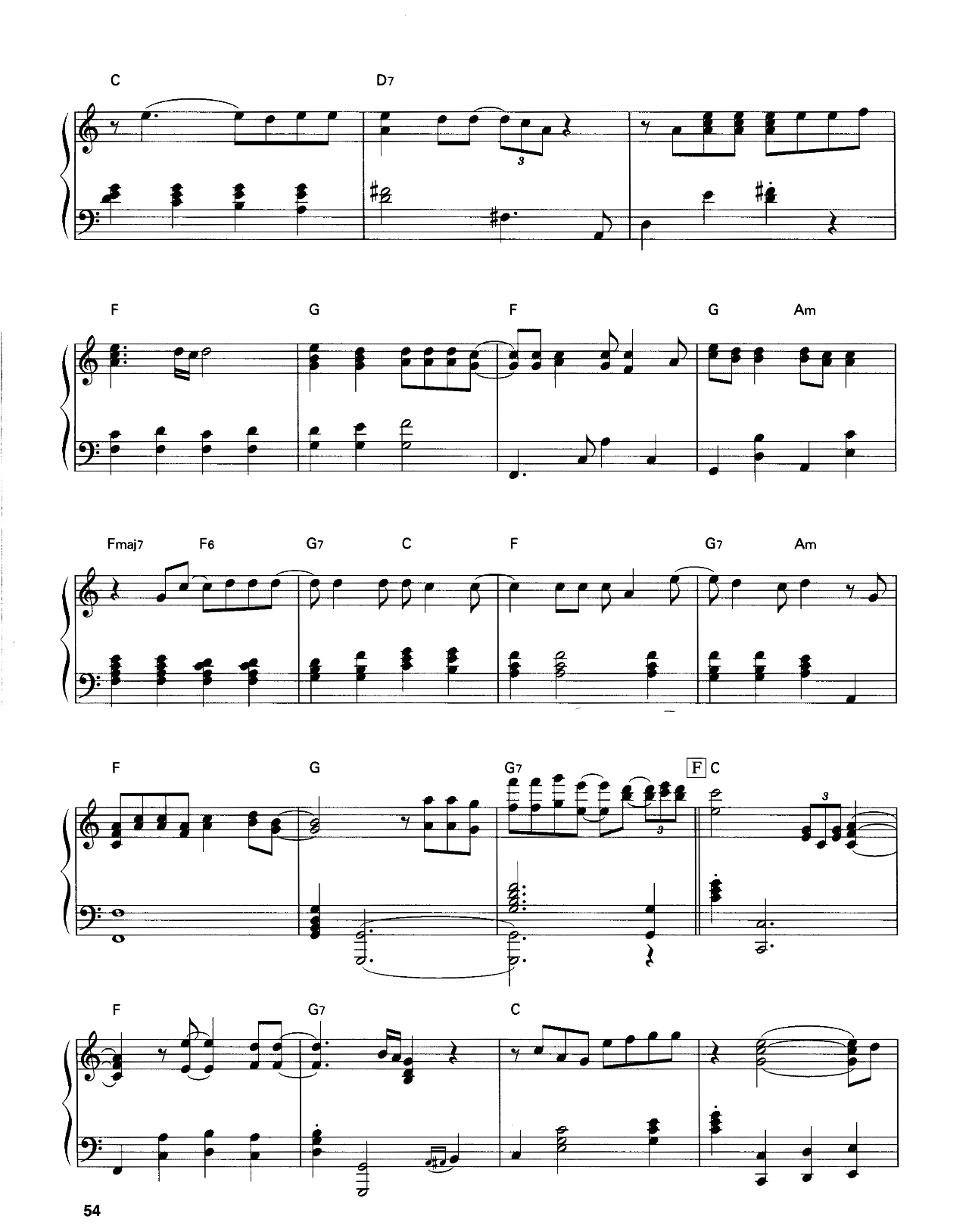 Only The Good Die Young sheet music 5