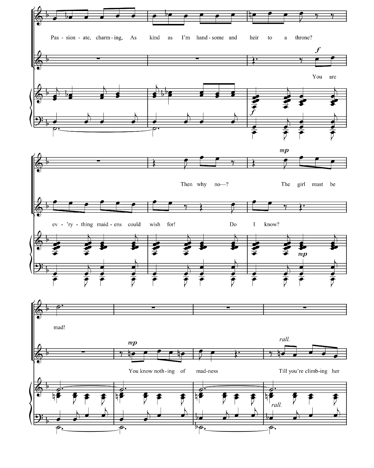 Agony sheet music 5