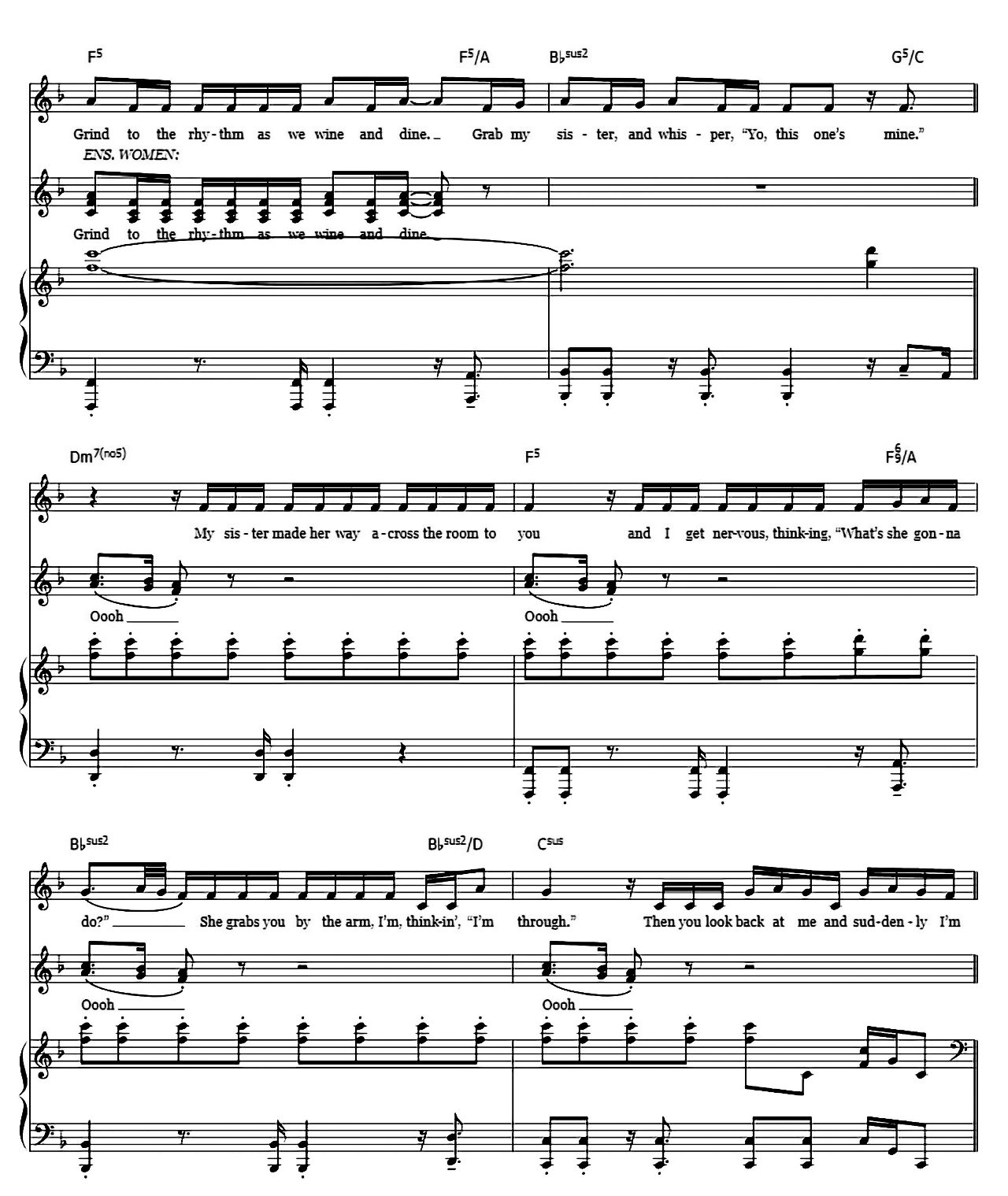 Helpless (from Hamilton) sheet music 4