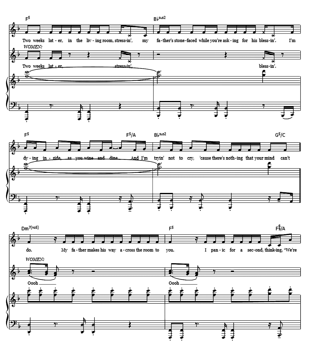 Helpless (from Hamilton) sheet music 7